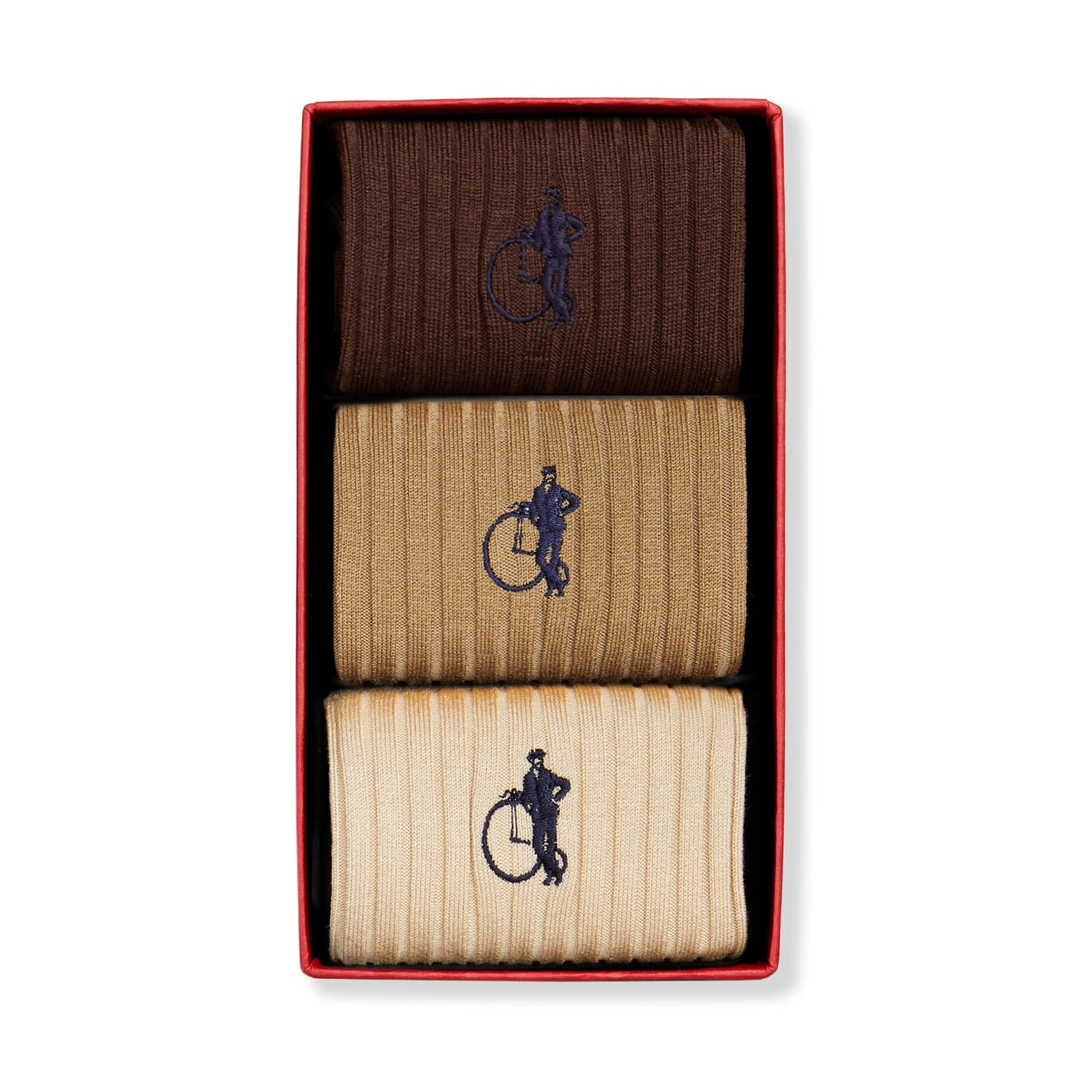 Coffee Break, 3 - Pair Box - London Sock Company