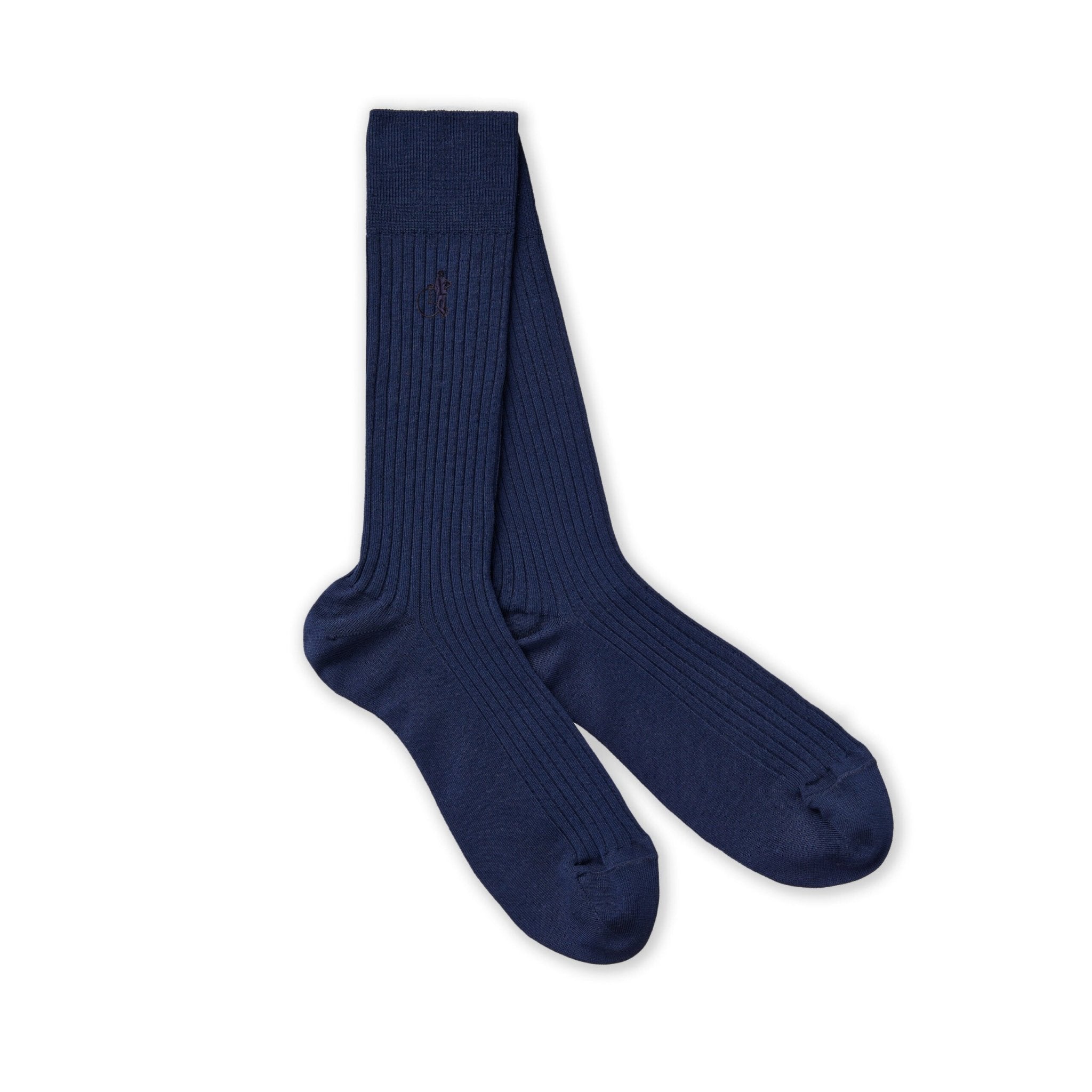 Dash of Class Navy, 6 - Pair Box - London Sock Company