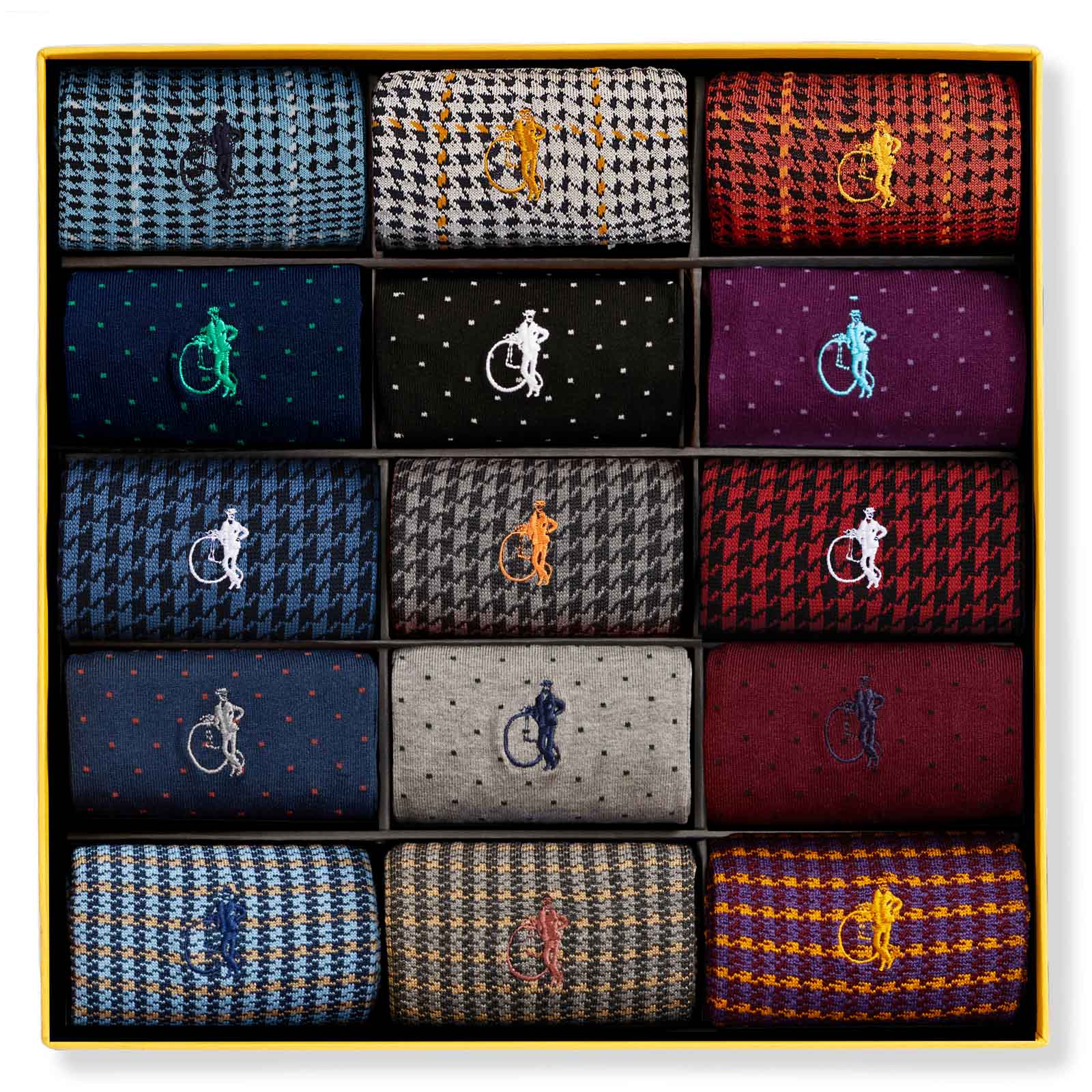 Designer Collection, 15 - Pair Box - London Sock Company