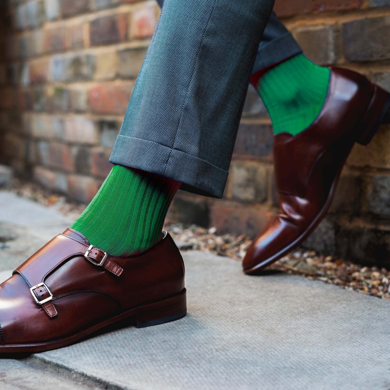 Emerald Trio, 3 - pair Box - London Sock Company