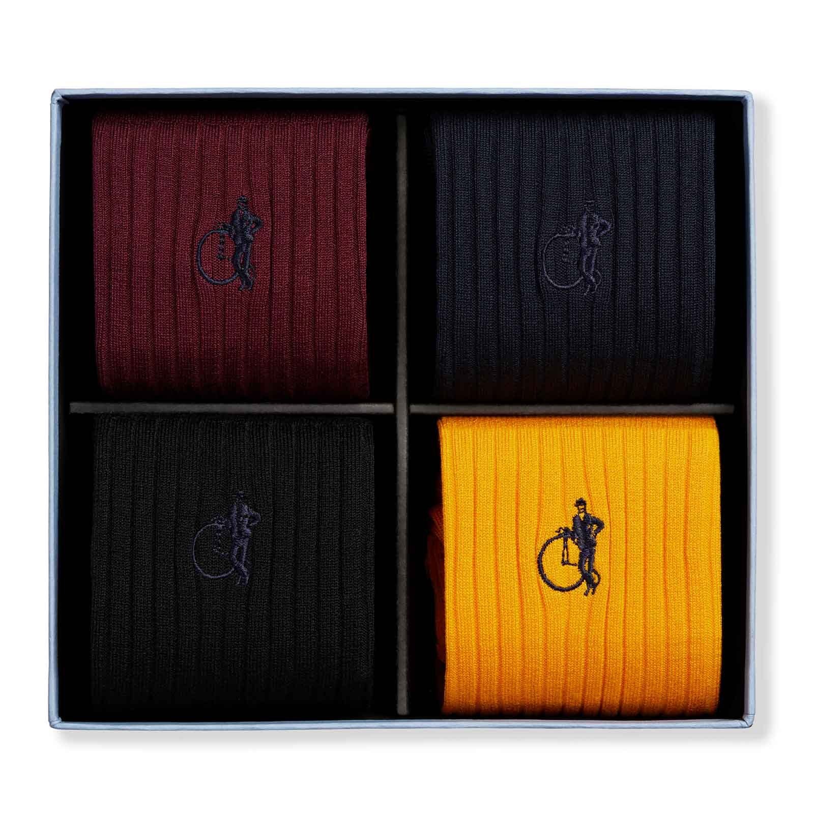 Knee High Collection, 4 - Pair Box - London Sock Company