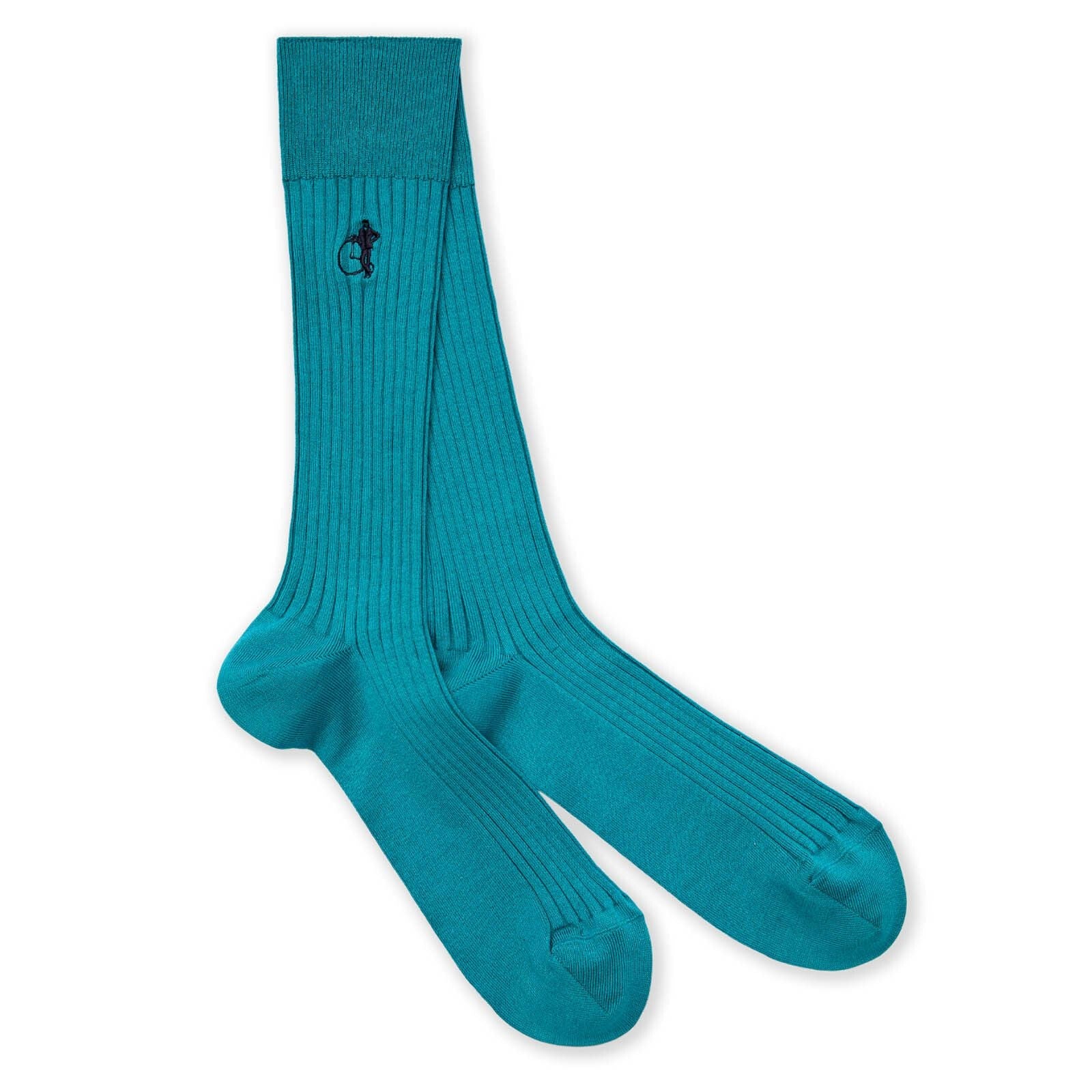 Light Blue Simply Sartorial Socks - London Sock Company