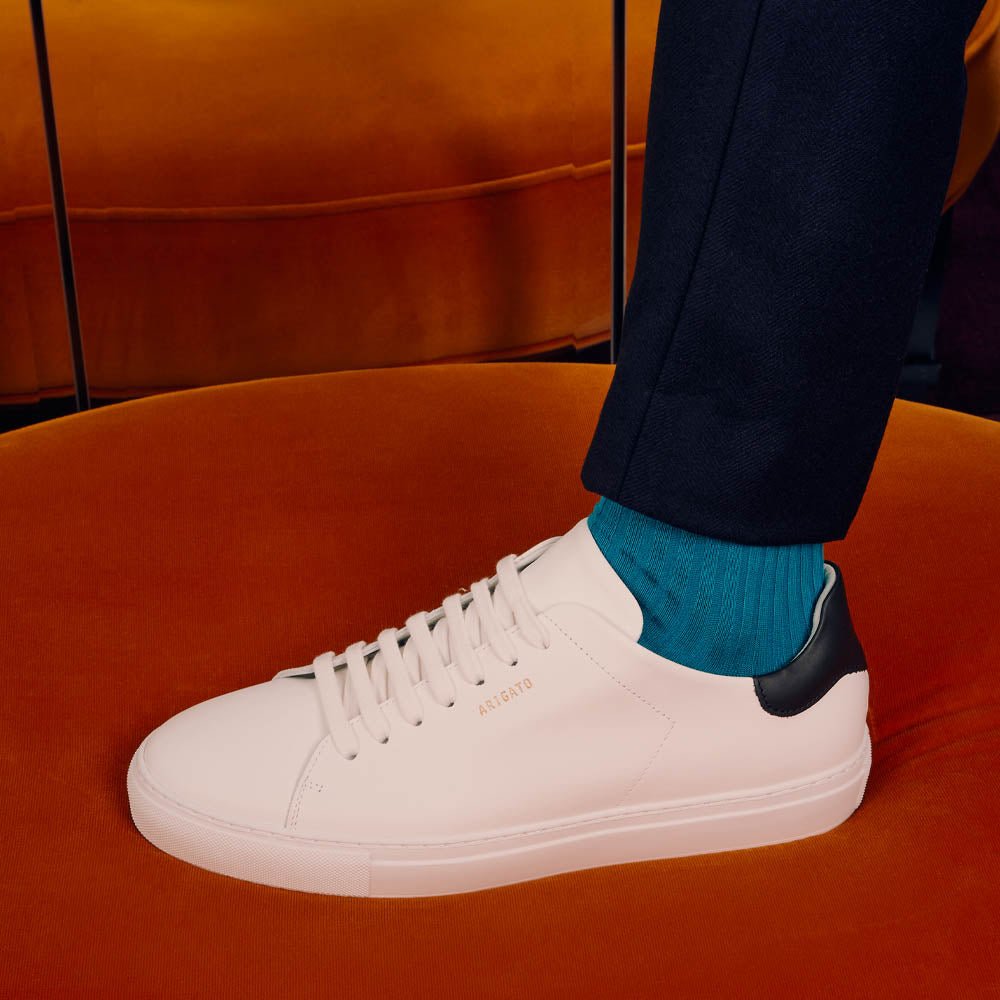 Light Blue Simply Sartorial Socks - London Sock Company