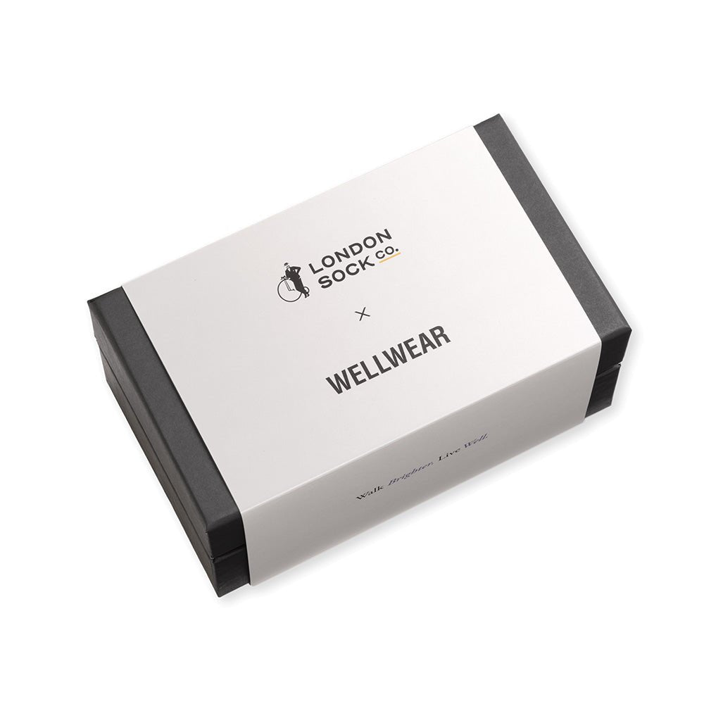 LSC x Wellwear Edit, Cotton Casual, 3 - Pair Box - London Sock Company