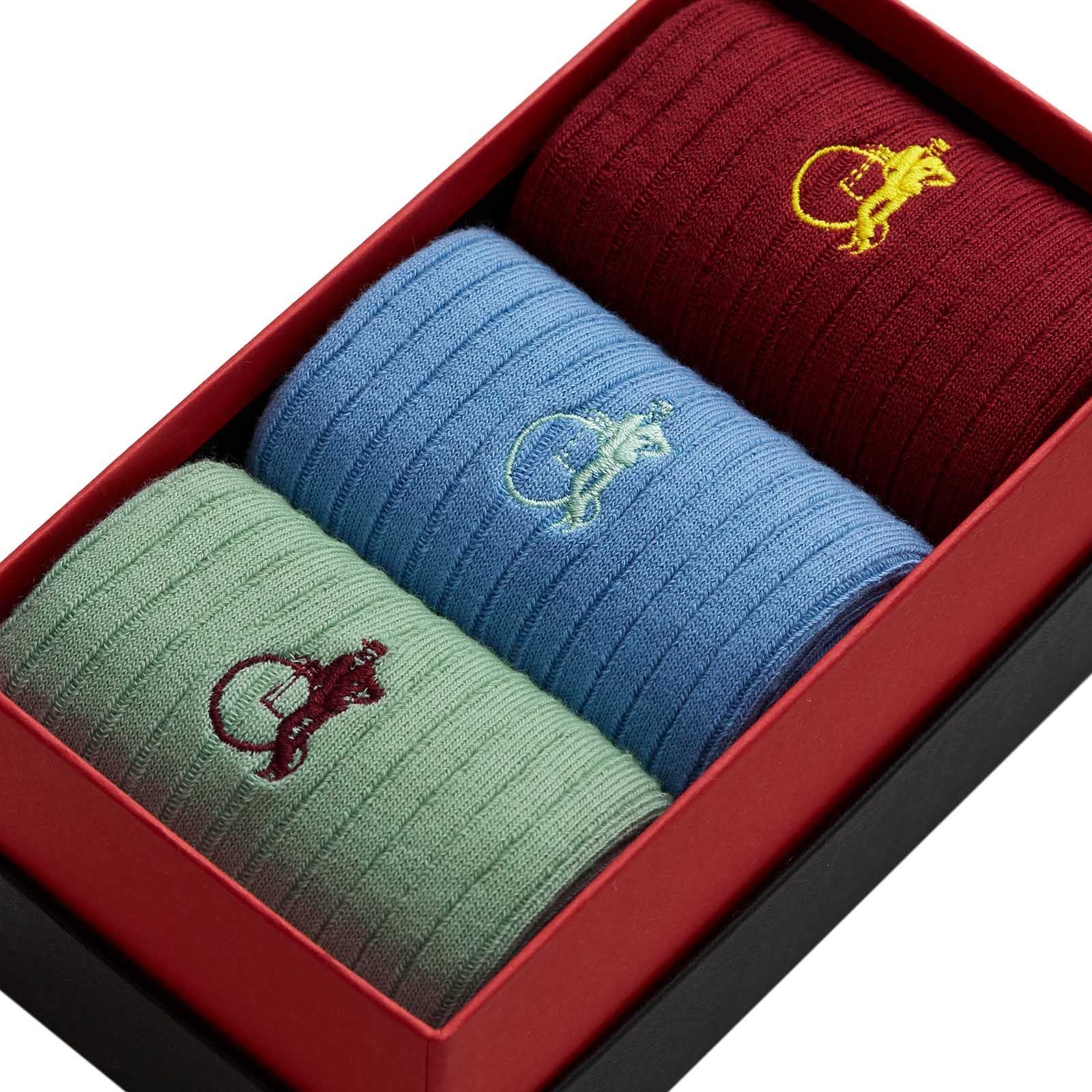 Melrose Classics, 3 - Pair Box - London Sock Company