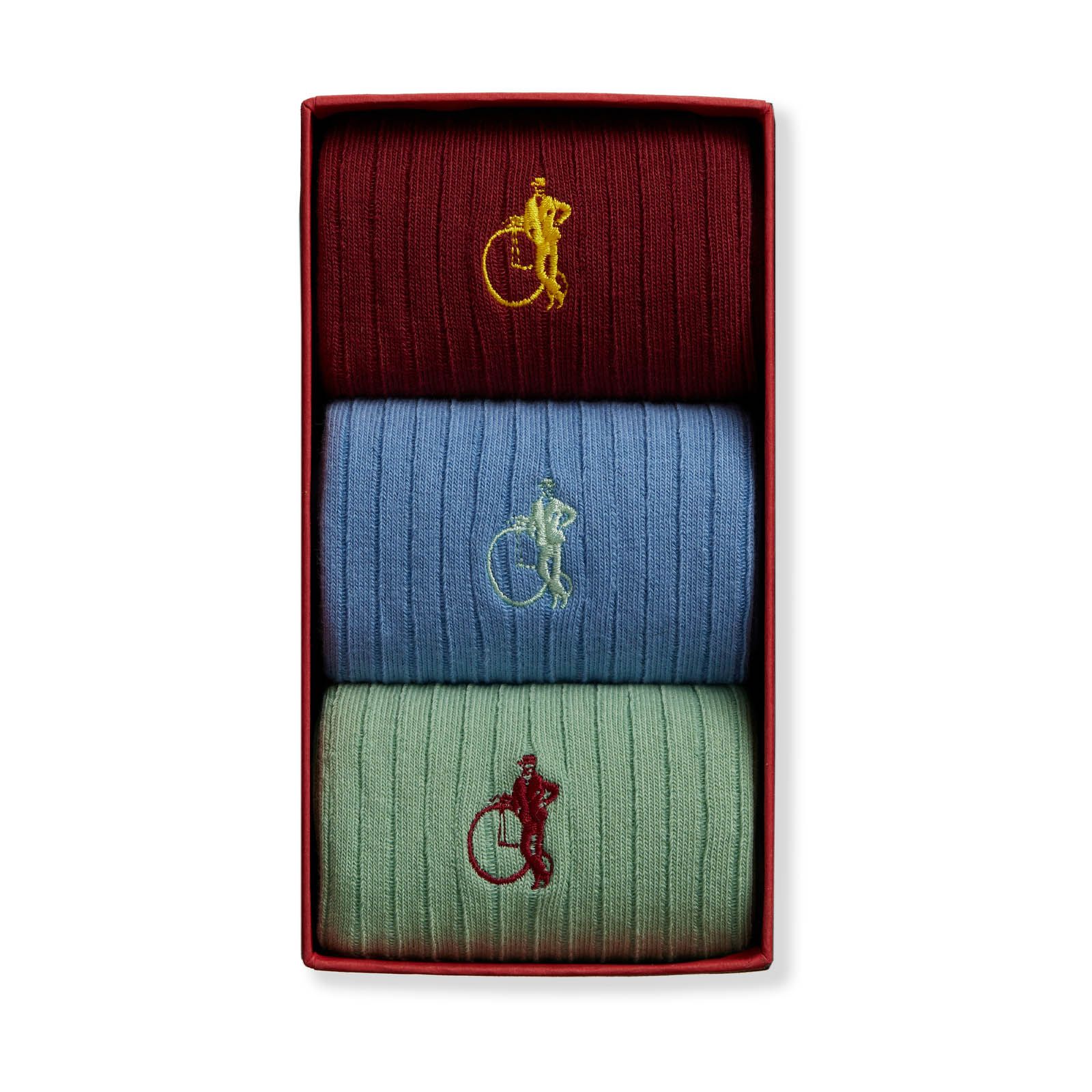 Melrose Classics, 3 - Pair Box - London Sock Company