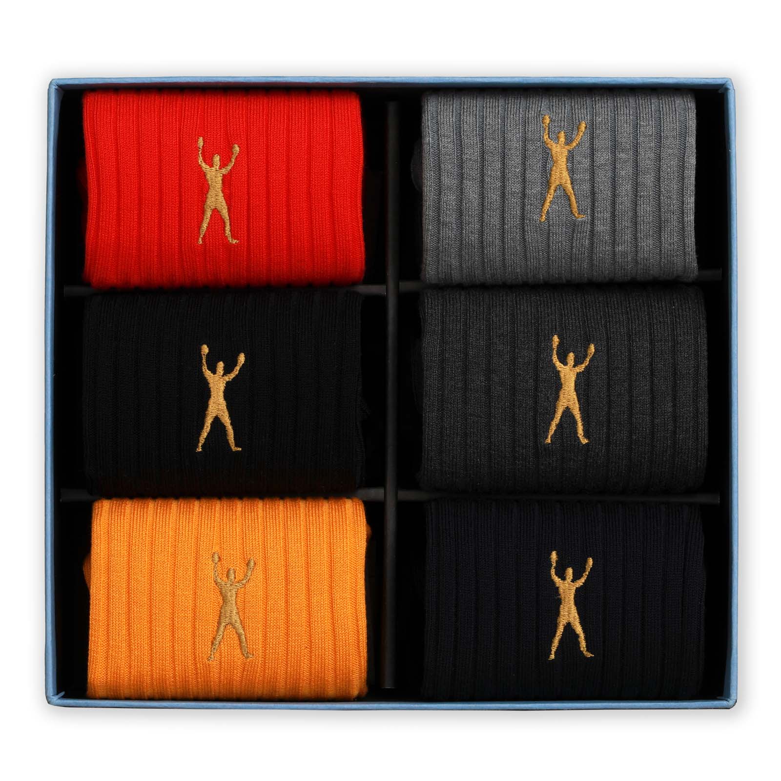 Muhammad Ali Collection, 6 - Pair Box - London Sock Company