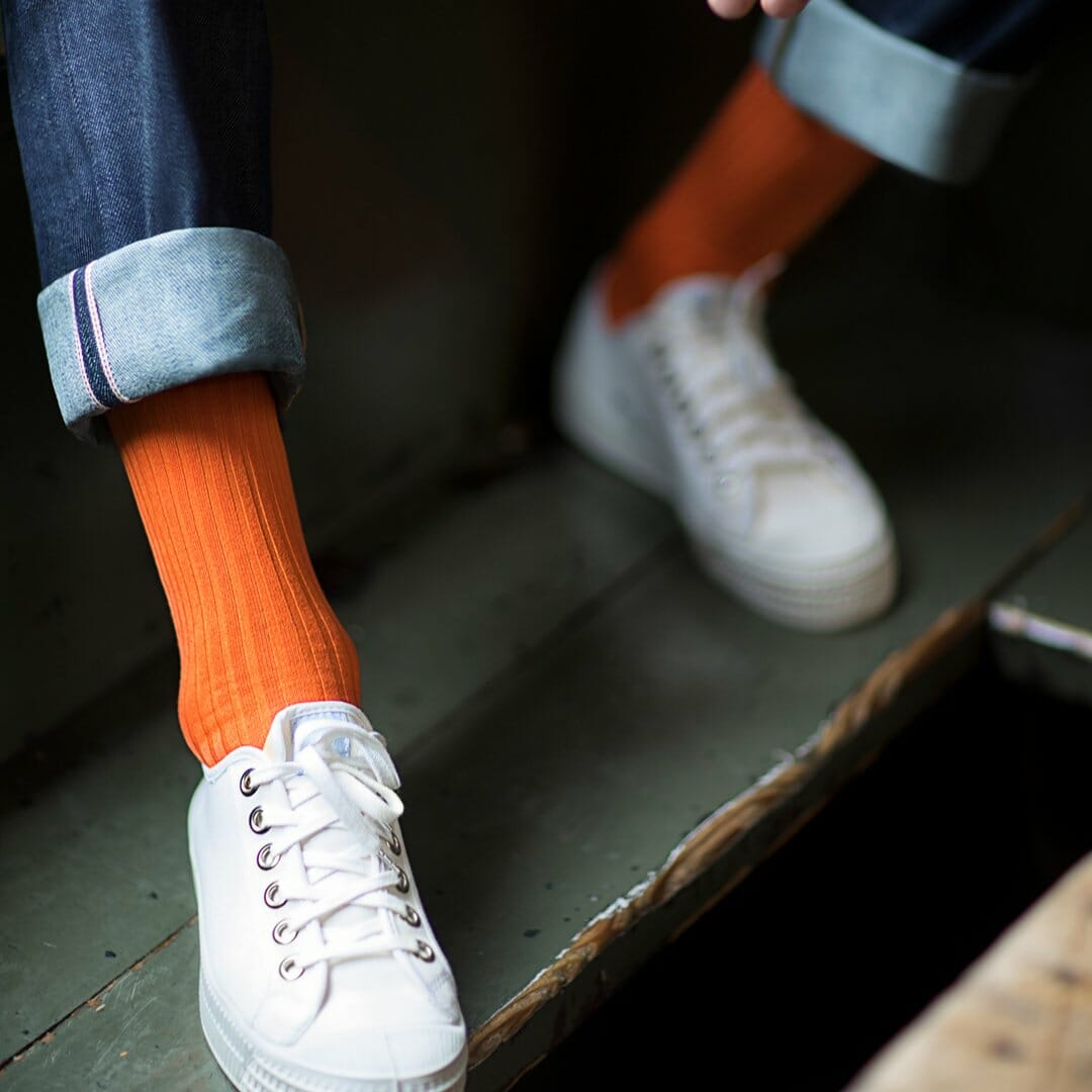 Mustard Simply Sartorial Socks - London Sock Company