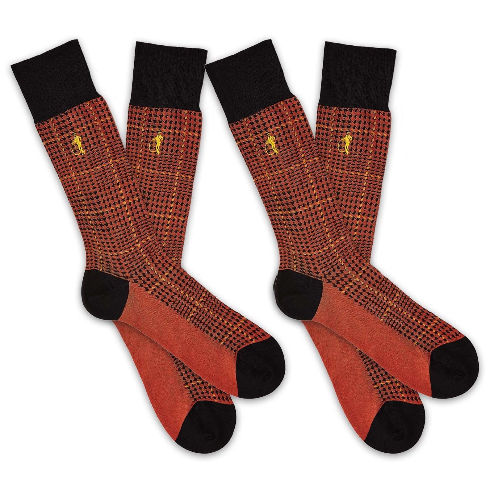 Ottaway Style, 2 - Pair, Burnt Orange - London Sock Company