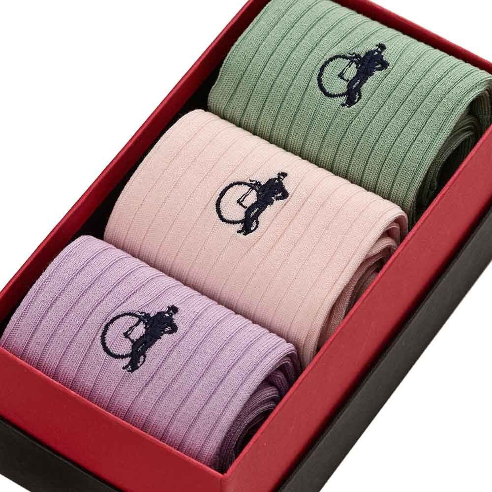 Pastel Pop II, 3 - Pair Box - London Sock Company