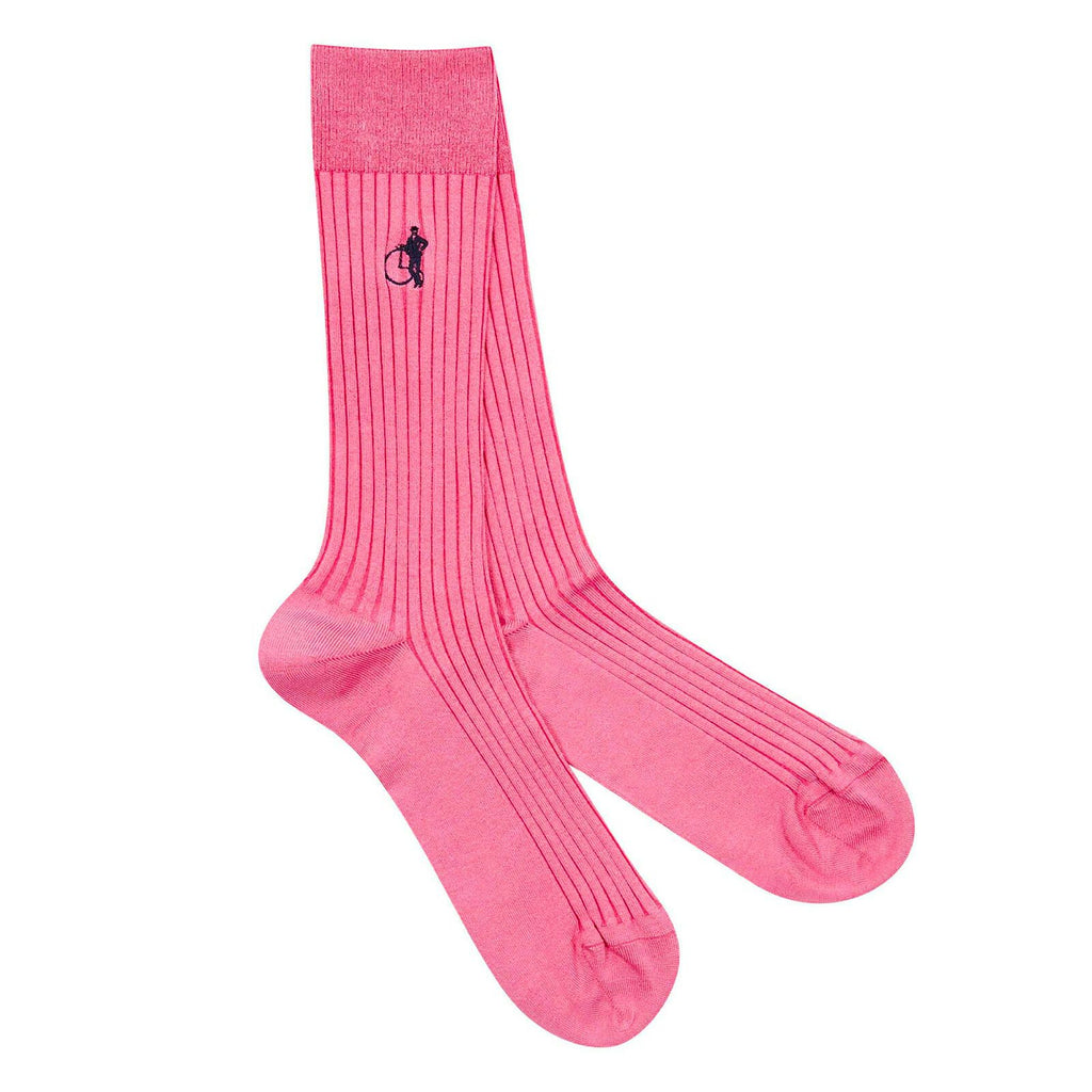 London Sock Company Pink Simply Sartorial Socks