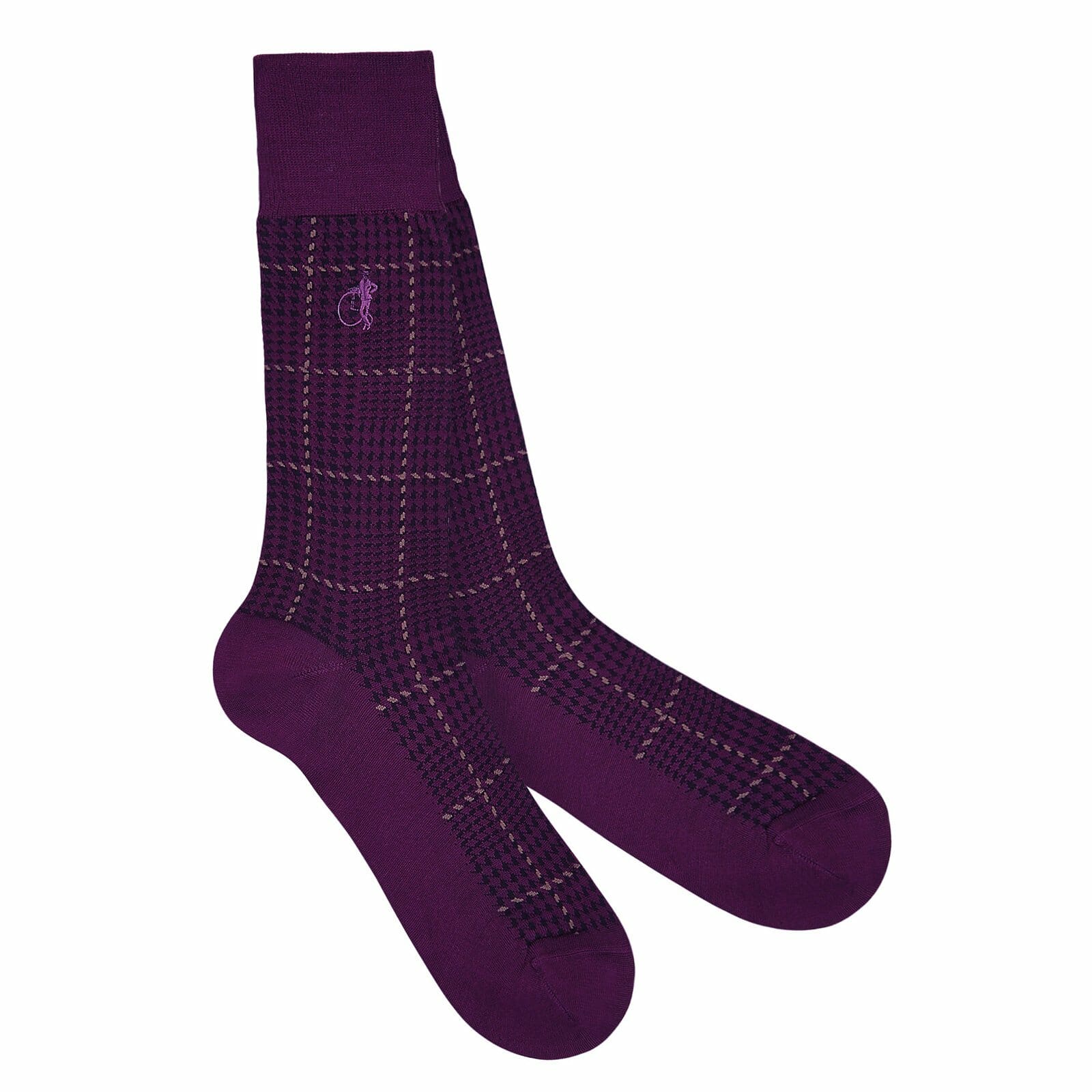 Polished Purples, 3 - Pair Box - London Sock Company