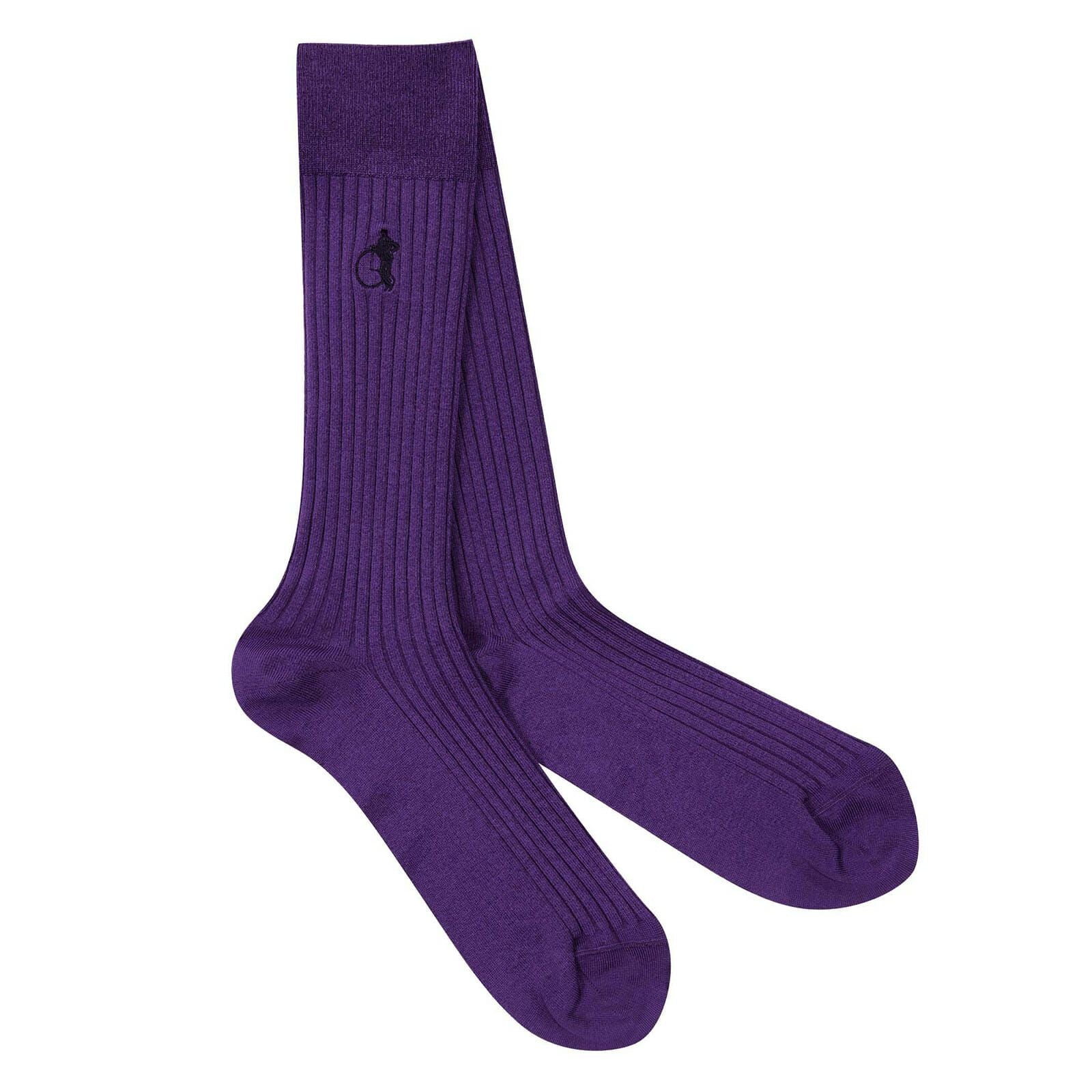 Purple Polish, 3 - Pair Box - London Sock Company