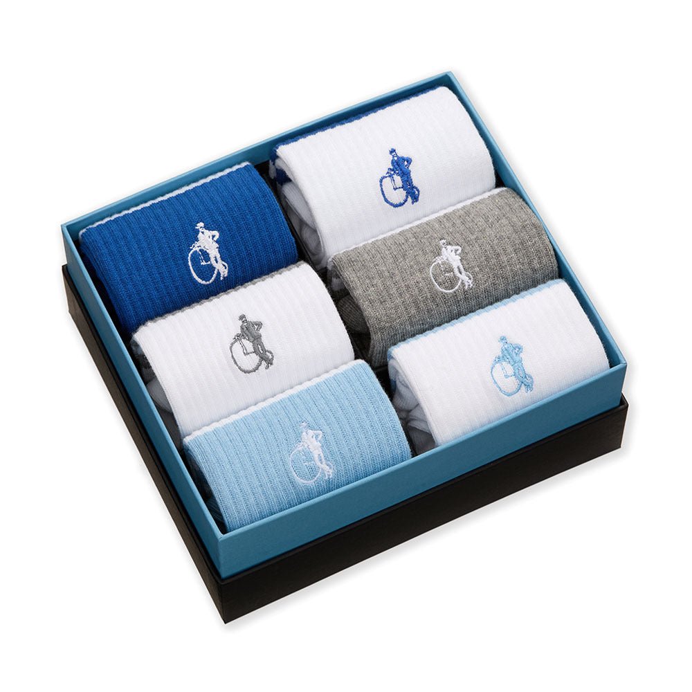 Retro Stripe Classics, 6 - Pair Box - London Sock Company