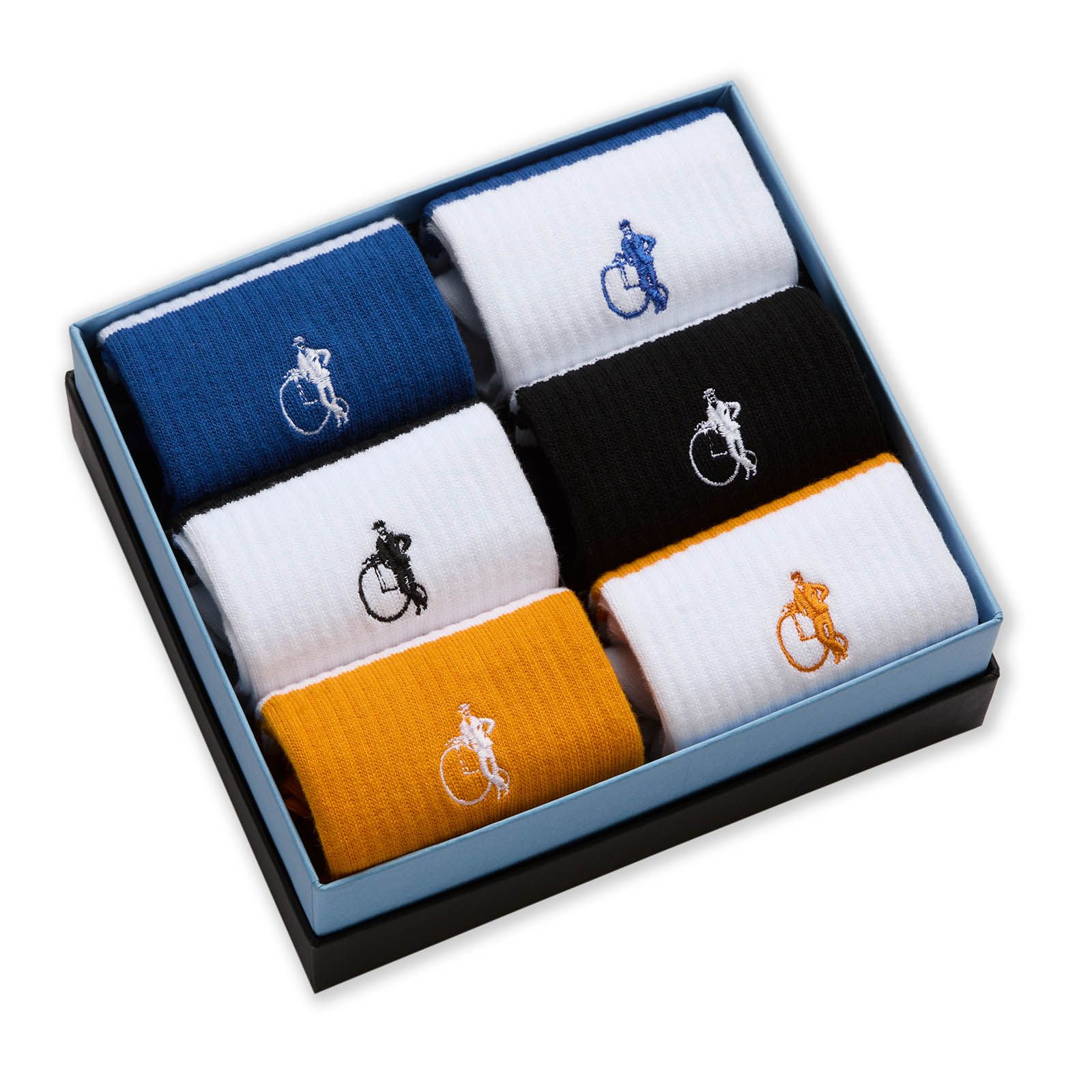 Retro Stripe Collection, 6 - Pair Box - London Sock Company