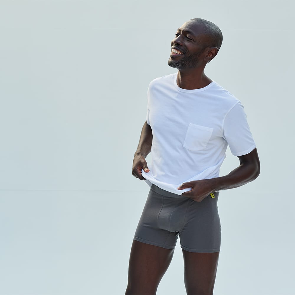 Seeing Double, Boxers Black & Grey - London Sock Company