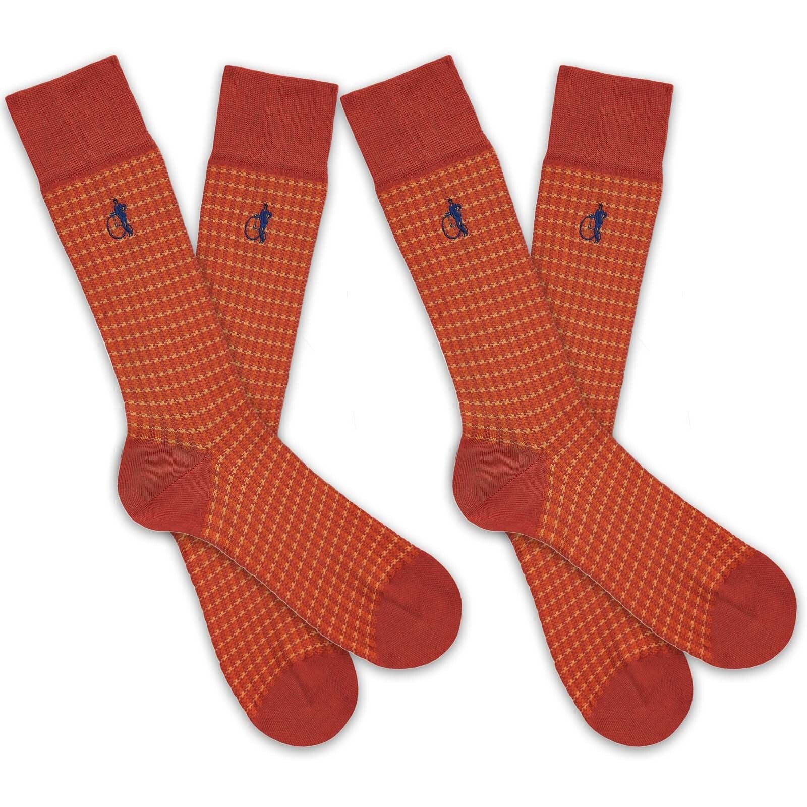 Shaken &amp; Stirred, 2 - Pair, Russet - London Sock Company