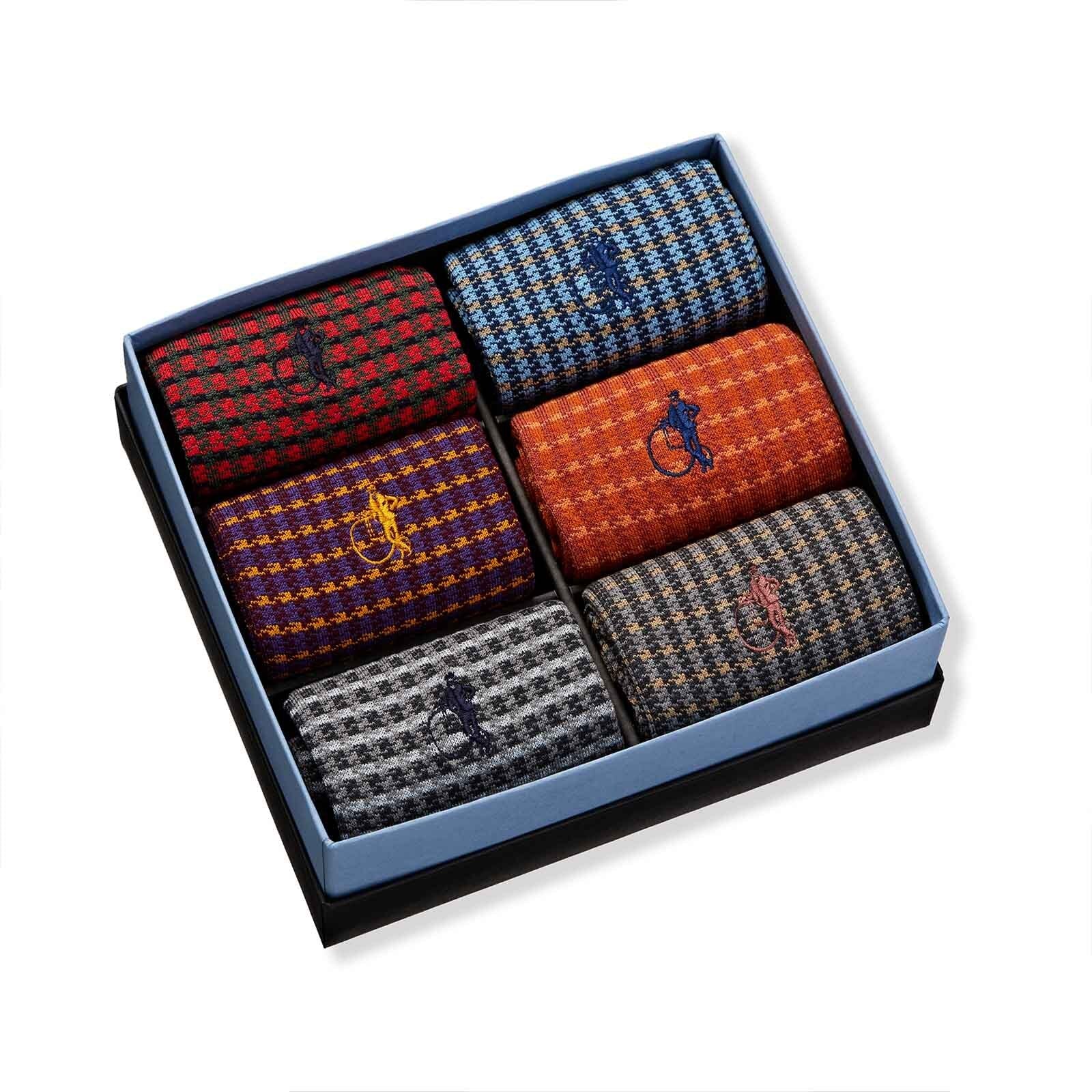 Shaken &amp; Stirred, 6 - Pair Box - London Sock Company