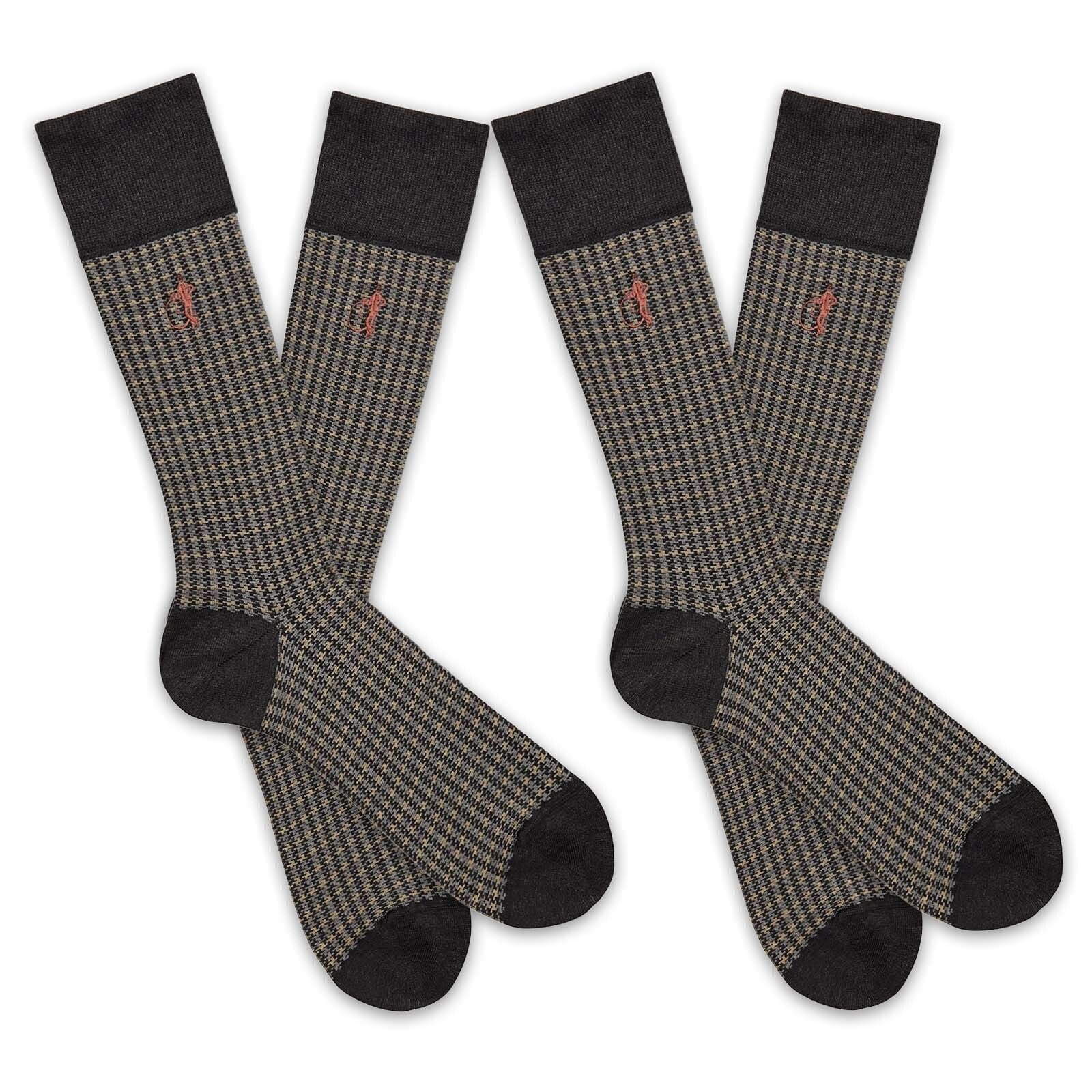 Shaken & Stirred, 2 - Pair, Espresso - London Sock Company