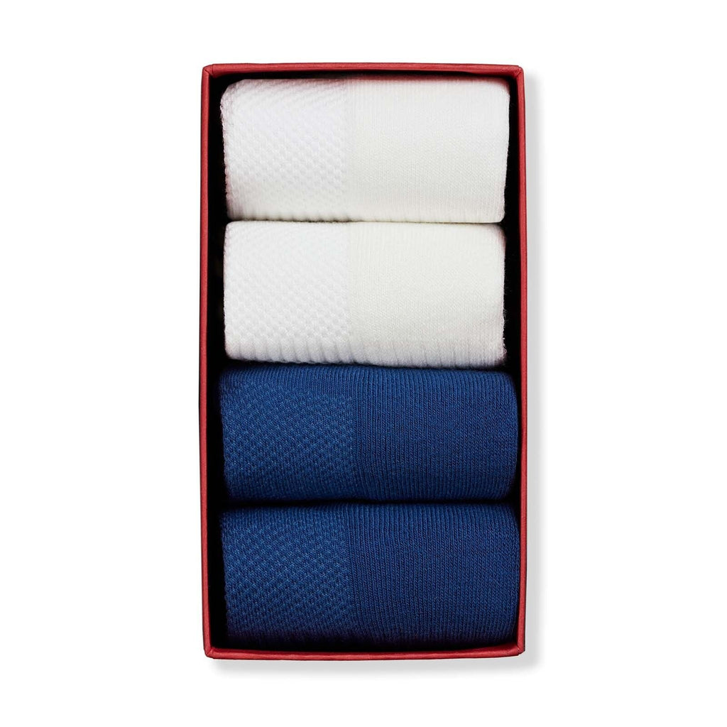 Simply Active Ankle & Navy 4 Pair Box