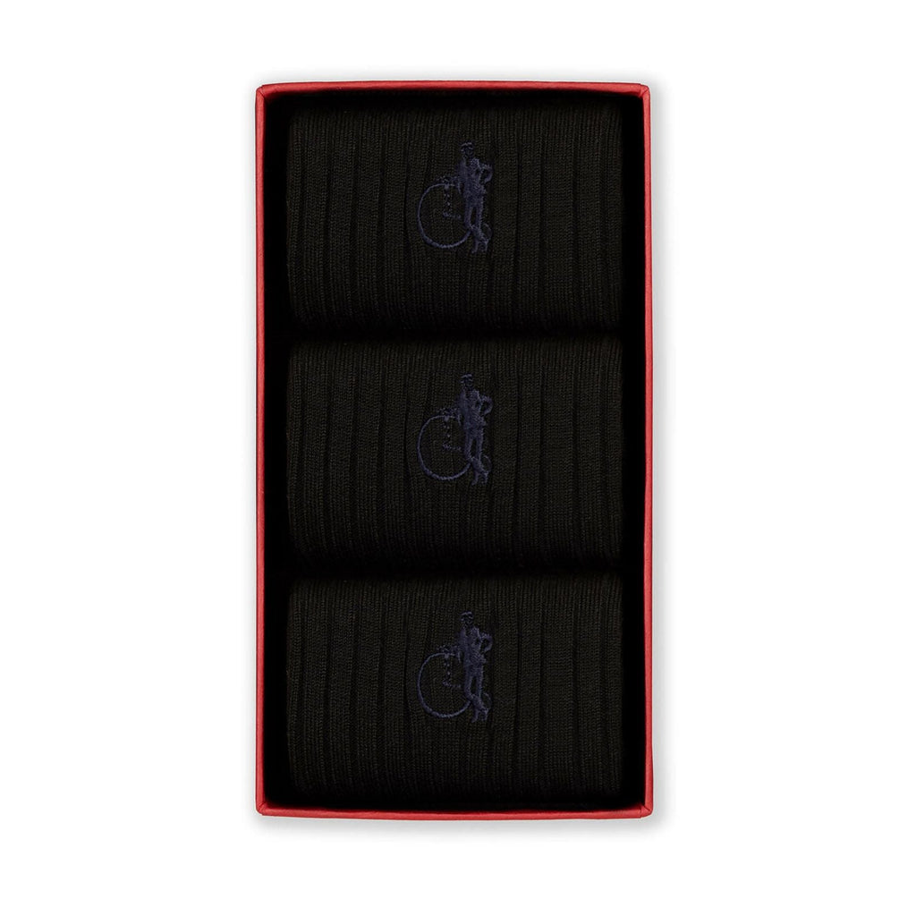 Simply Black 3 Pair Box
