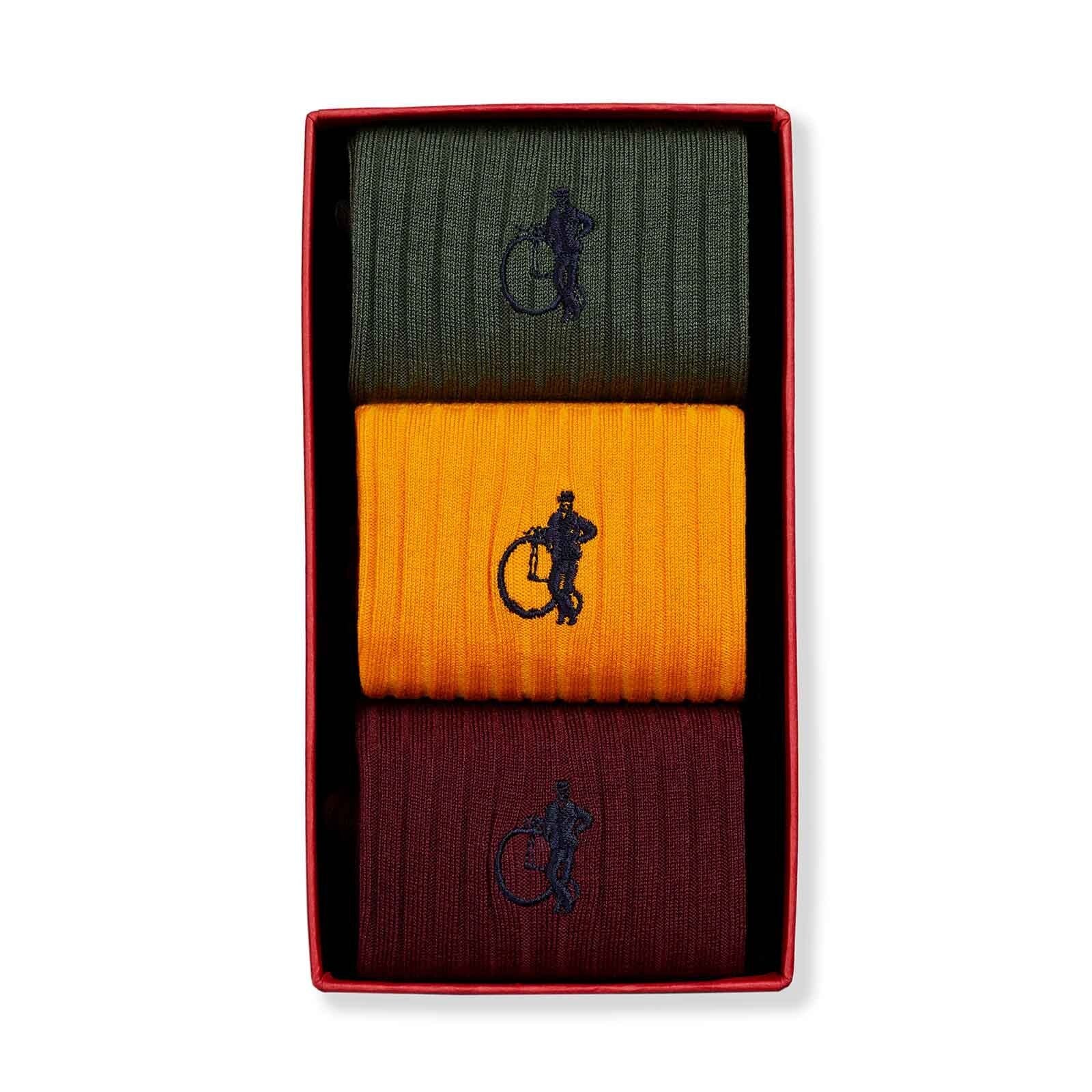 Simply Dapper, 3 - Pair Box - London Sock Company