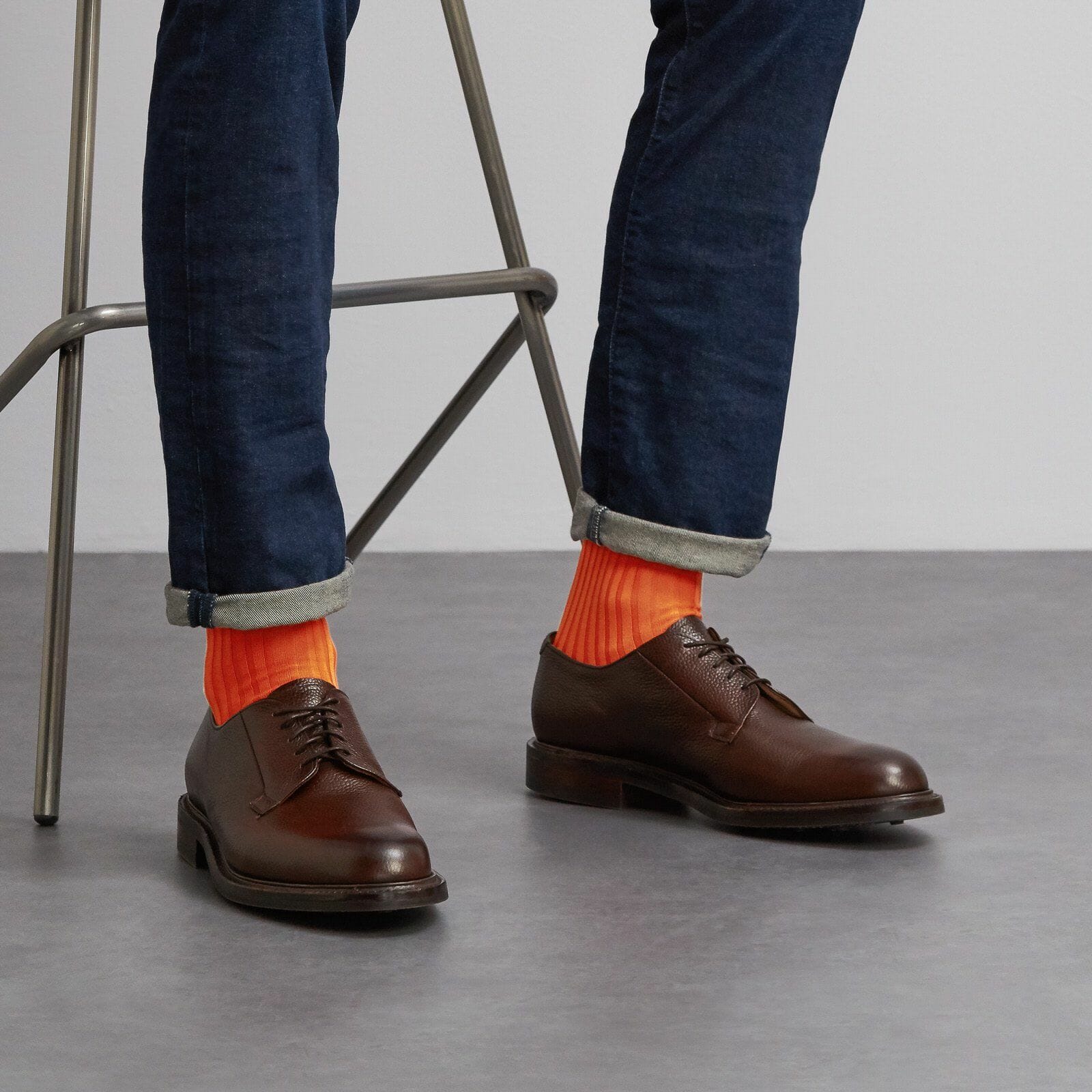 Simply Oranges, 3 - pair box - London Sock Company