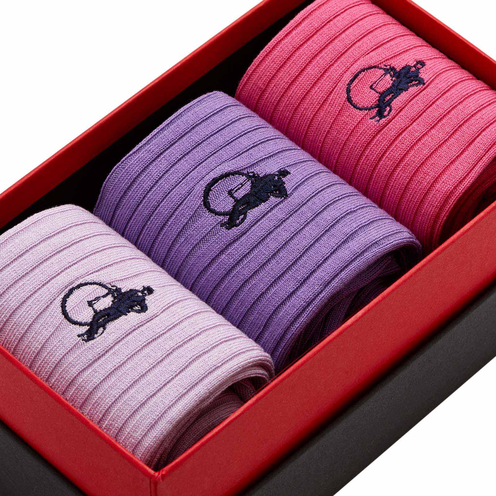 Simply Pastels I, 3 - pair box - London Sock Company