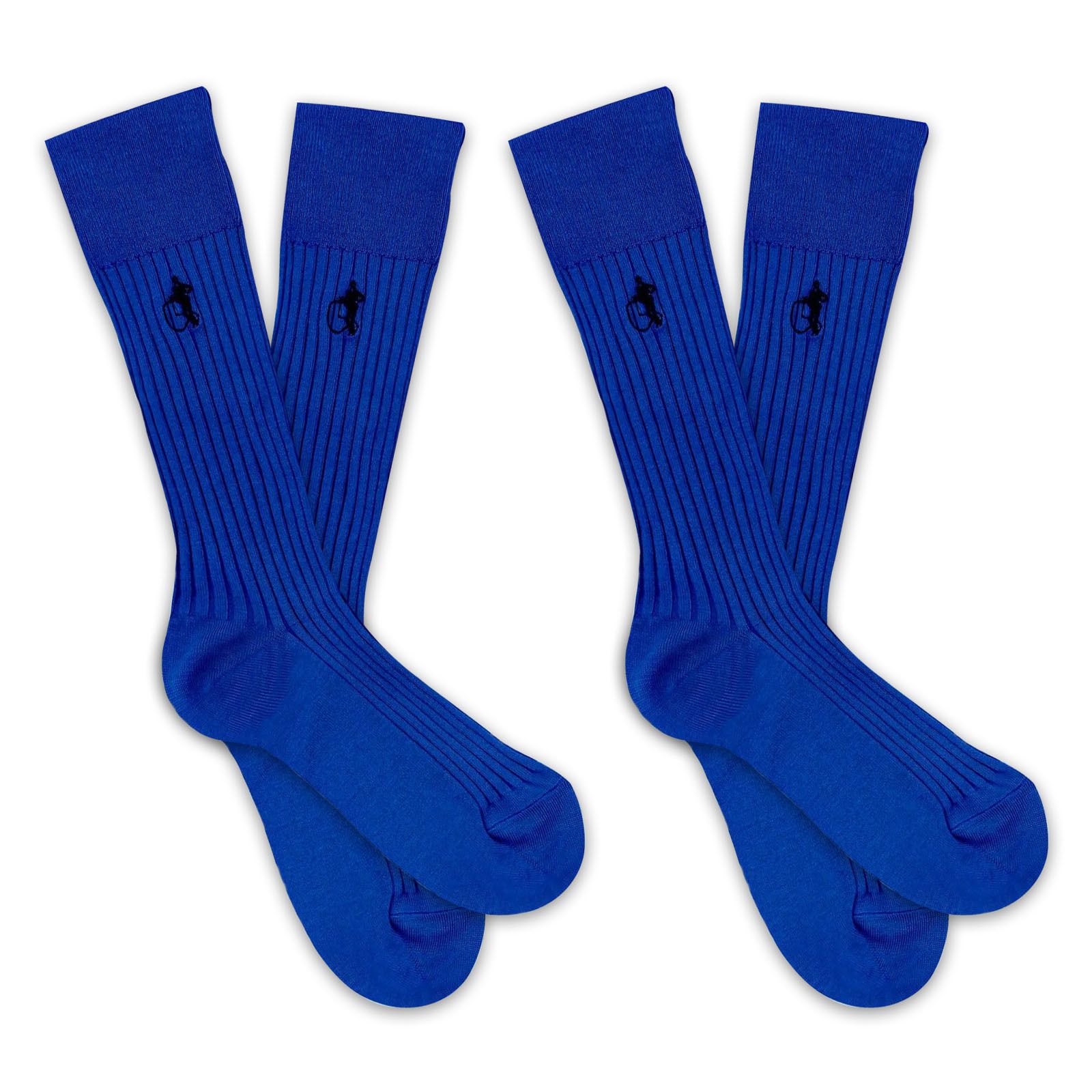 Simply Sartorial, 2 - Pair, Midnight Blue - London Sock Company