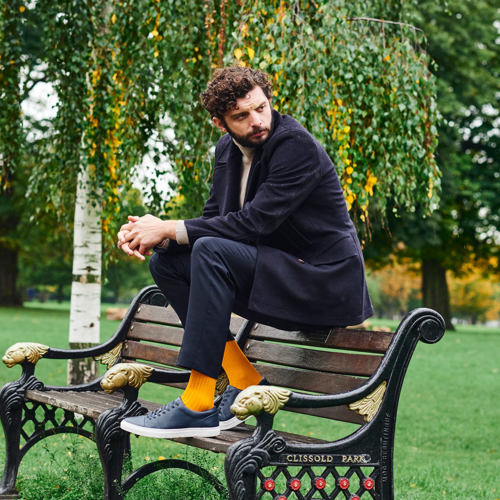 Simply Sartorial, 2 - Pair, Saffron - London Sock Company