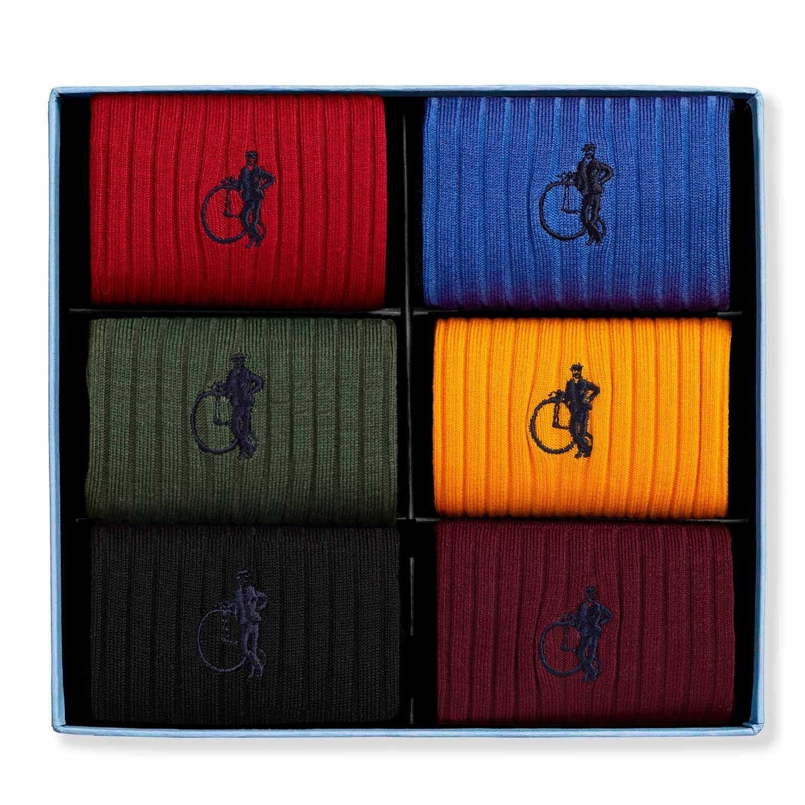 Simply Seasonal, 6 - Pair Box - London Sock Company