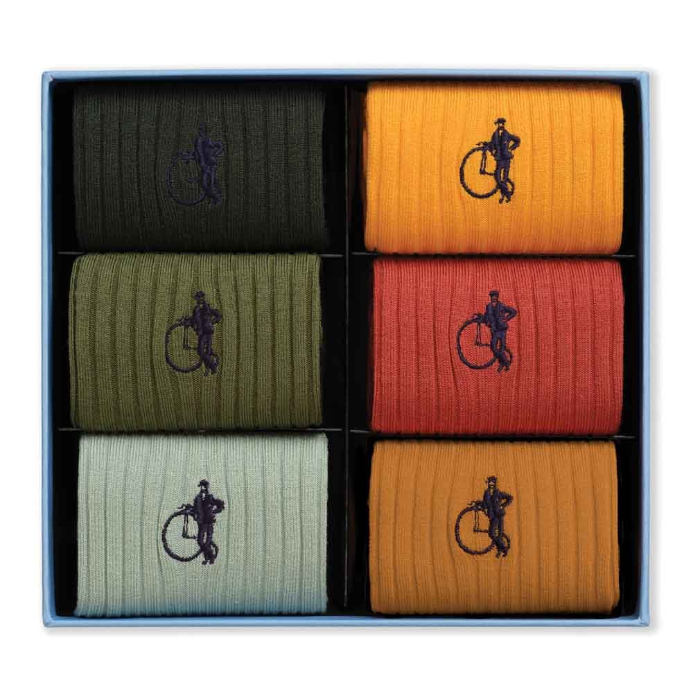Simply Seasonal, 6 - Pair Box - London Sock Company