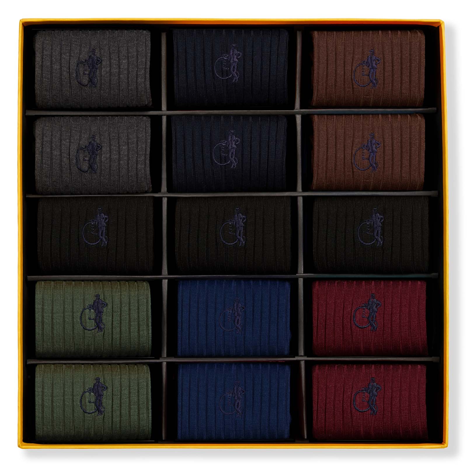 Simply Traditional, 15 - Pair Box - London Sock Company