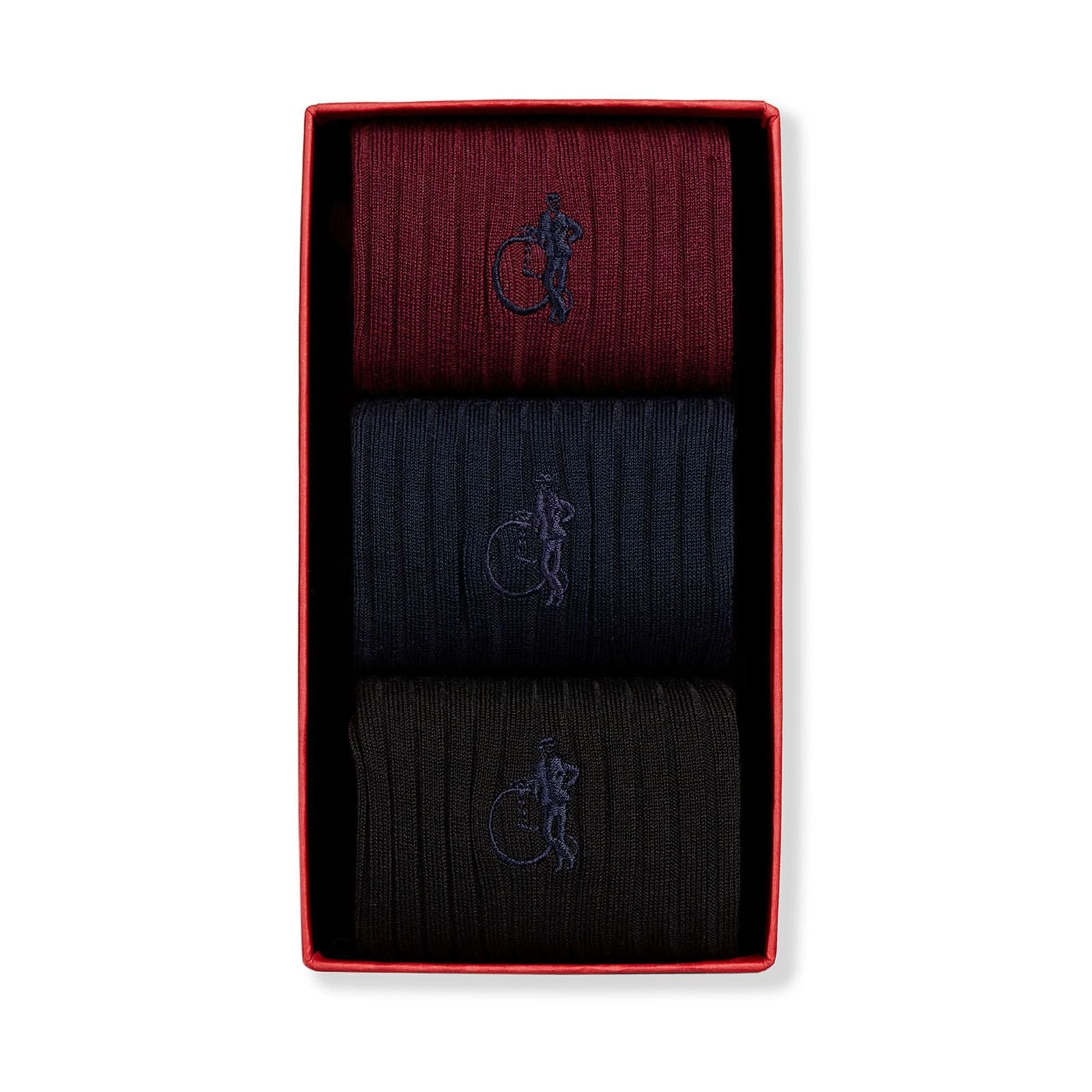 Simply Traditional II, 3 - Pair Box - London Sock Company