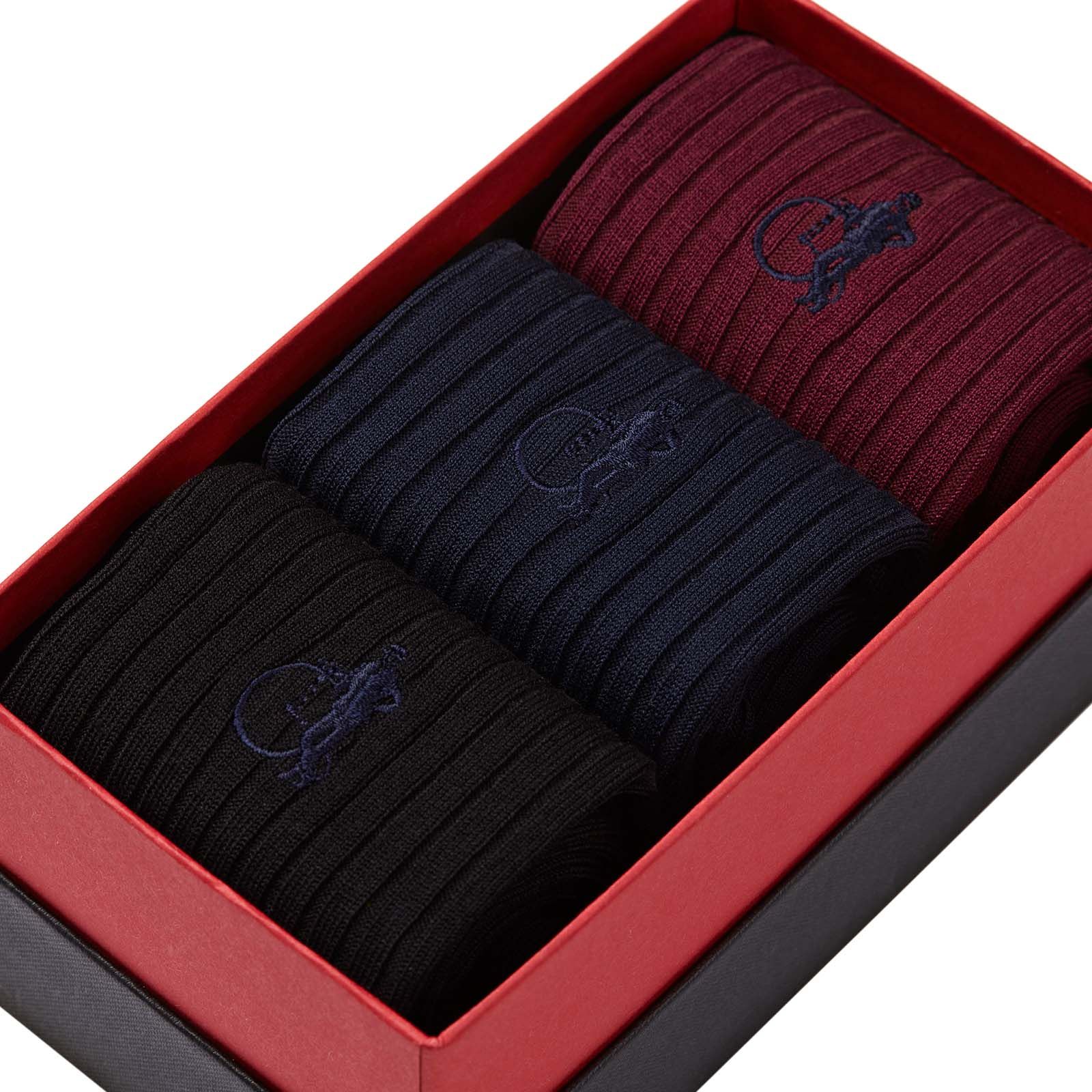 Simply Traditional II, 3 - Pair Box - London Sock Company