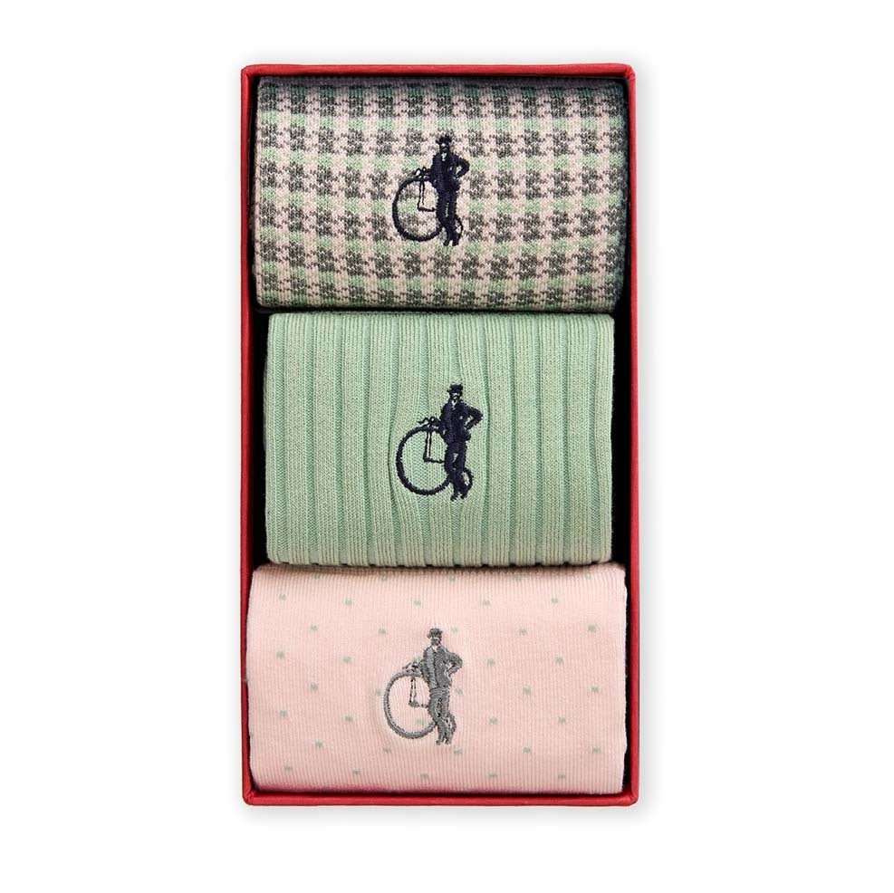 Sorbet Set, 3 - Pair Box - London Sock Company