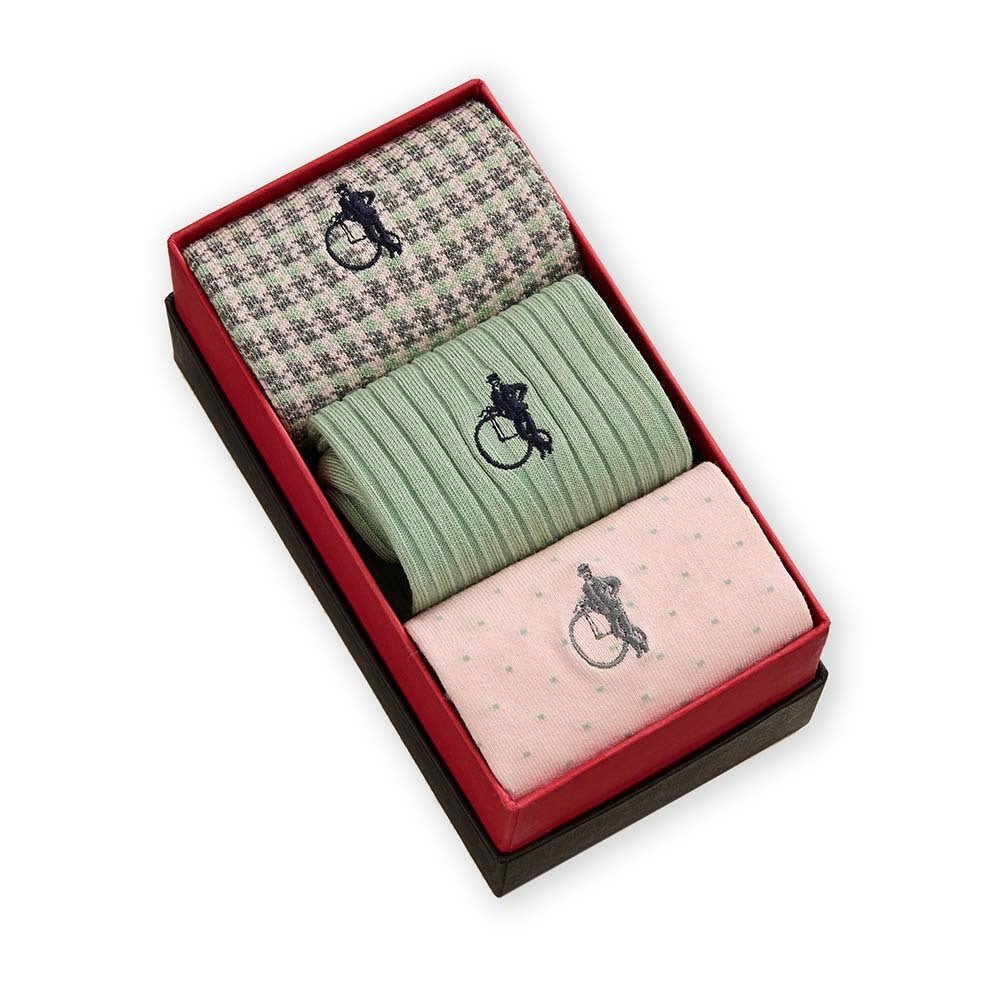 Sorbet Set, 3 - Pair Box - London Sock Company