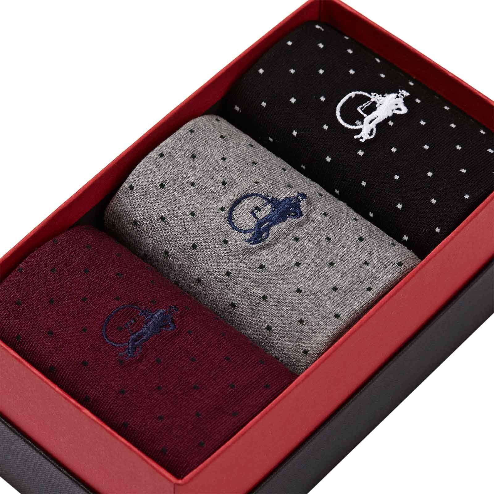 Spot of Style, 3 - Pair Box - London Sock Company