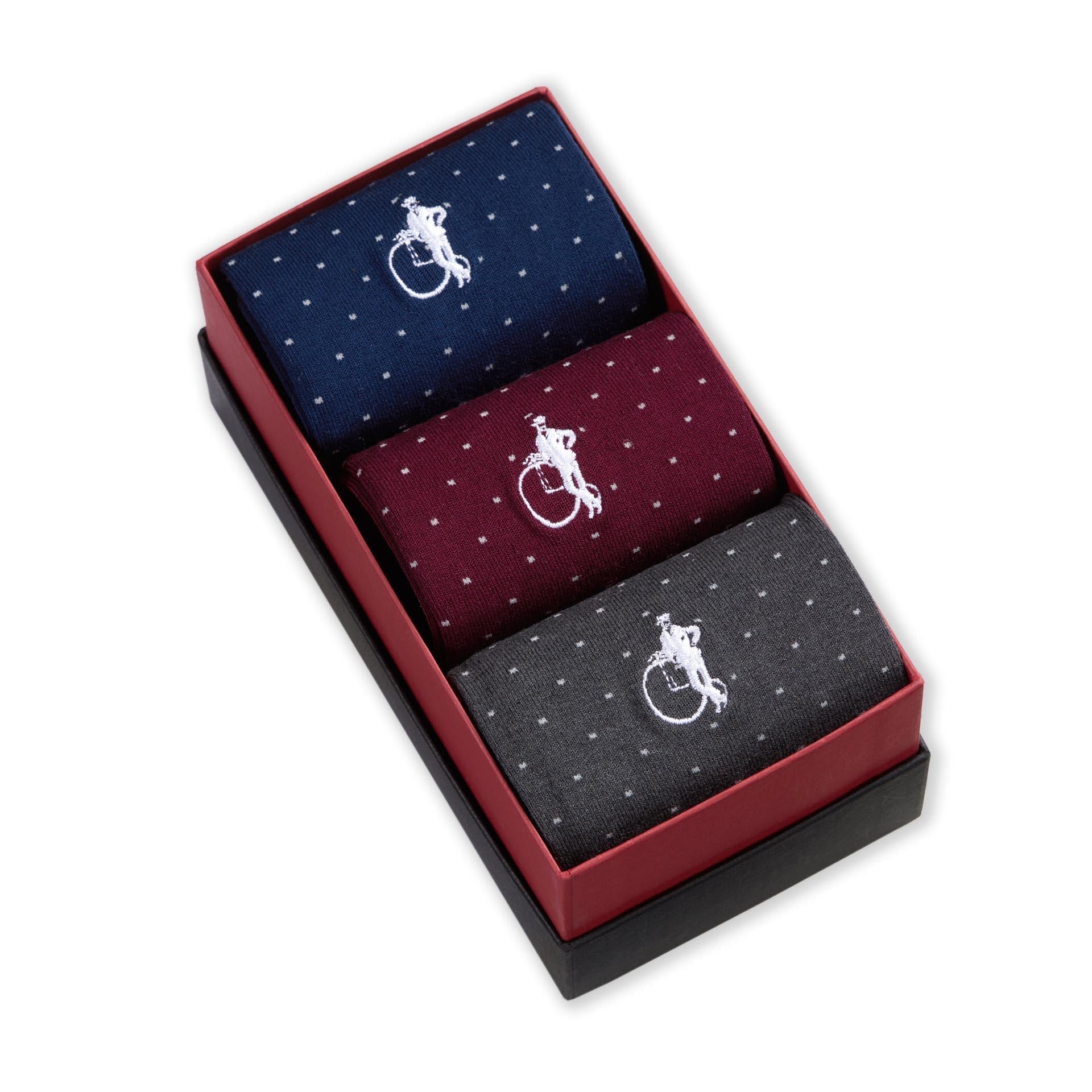 Spot of Style III, 3 - Pair Box - London Sock Company