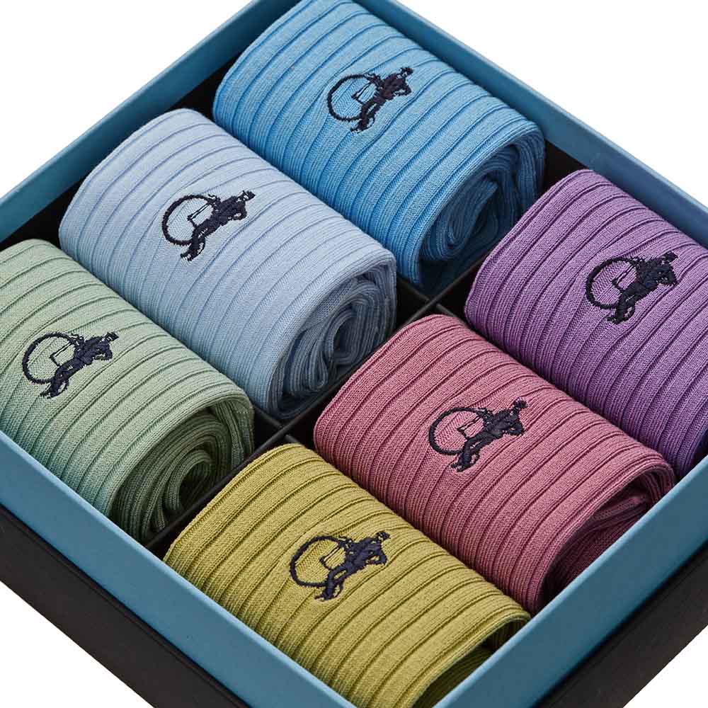 Spring Seasonal, 6 - Pair Box - London Sock Company
