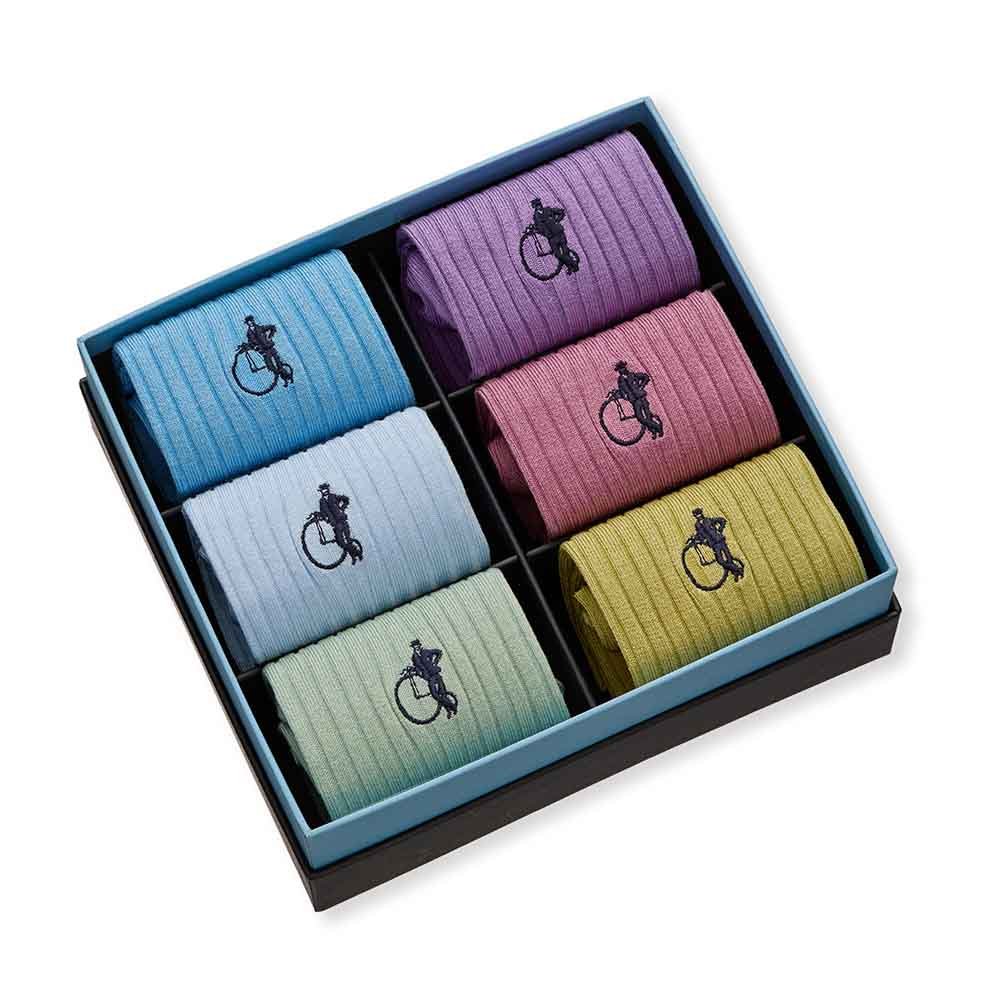 Spring Seasonal, 6 - Pair Box - London Sock Company