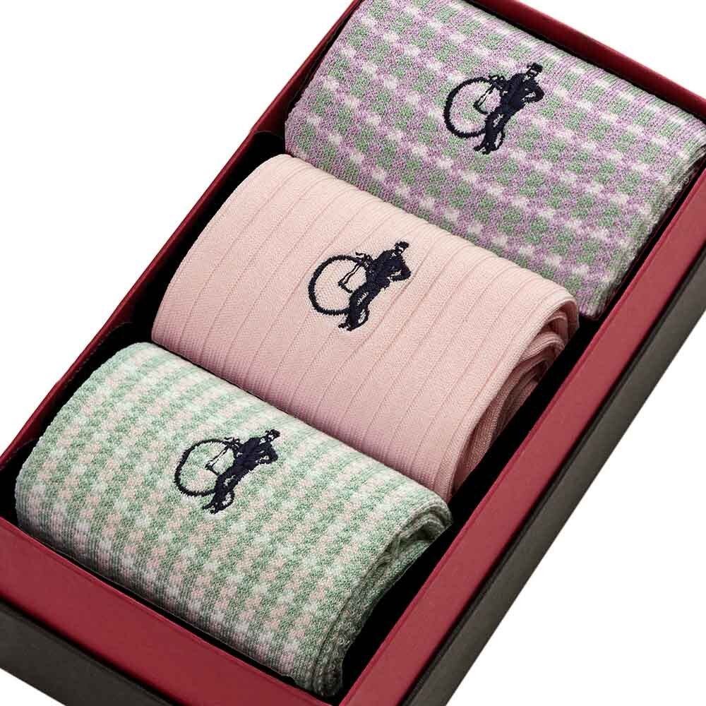 Spring Tones, 3 - Pair Box - London Sock Company