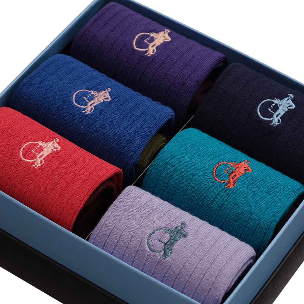 The Block, 6 - Pair Box - London Sock Company
