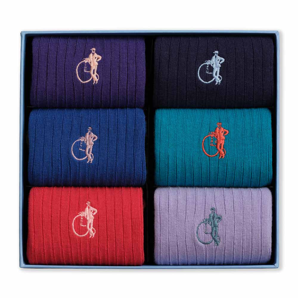 The Block, 6 - Pair Box - London Sock Company