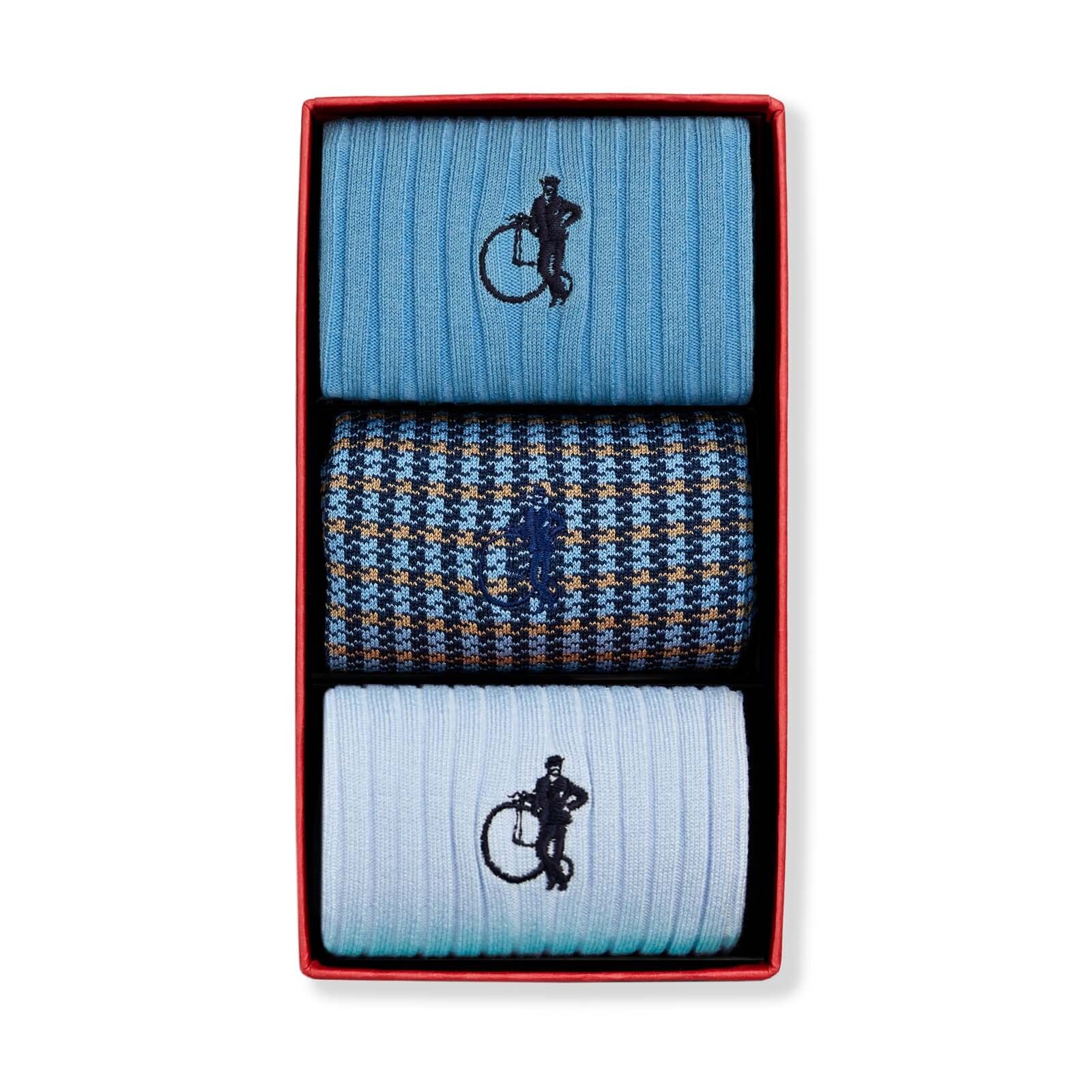 The Denim, 3 - pair box - London Sock Company