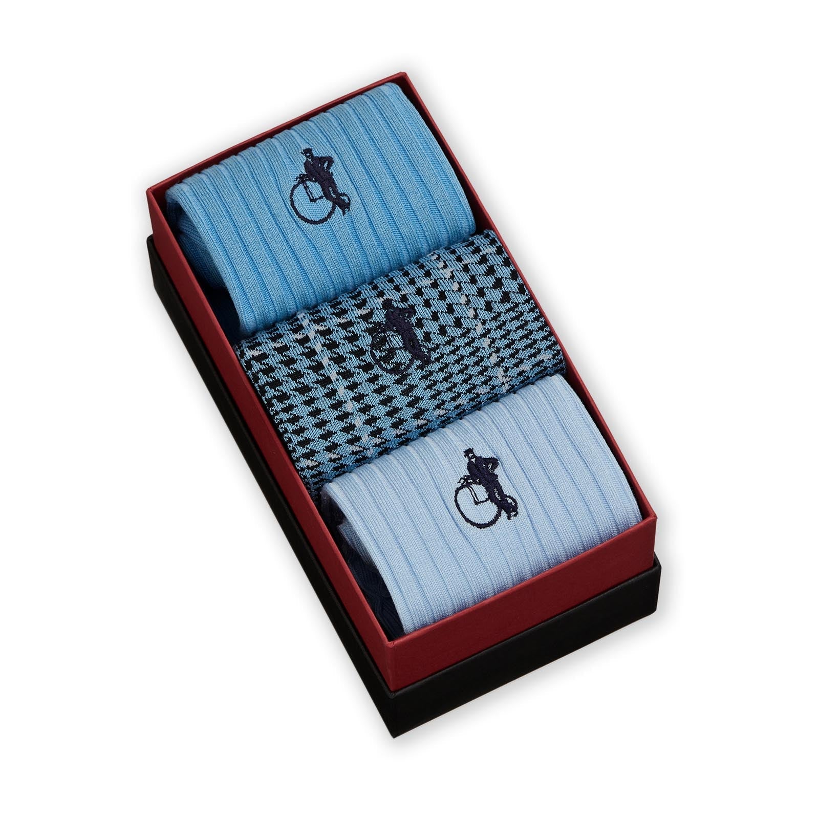 The Denim, 3 - pair box - London Sock Company