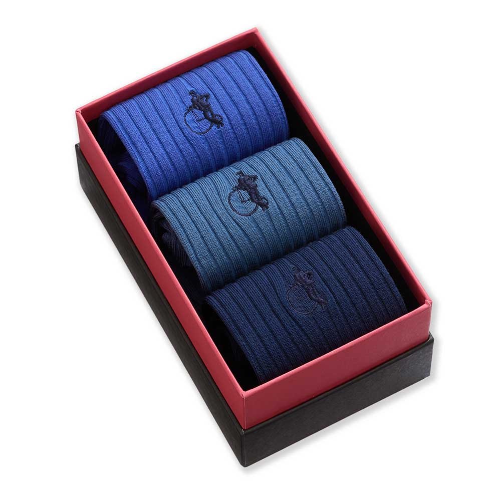 The Midnight, 3 - Pair Box - London Sock Company