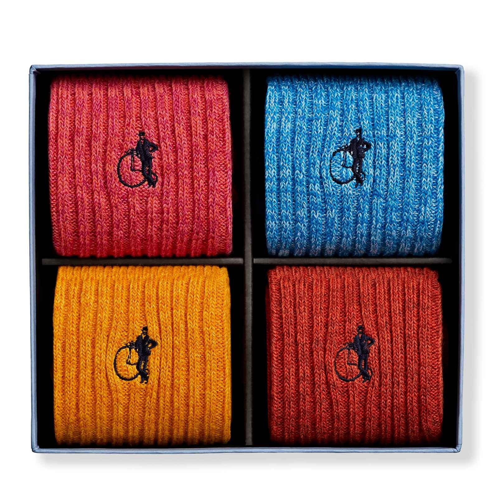 The Richmond Collection, 4 - Pair Box - London Sock Company