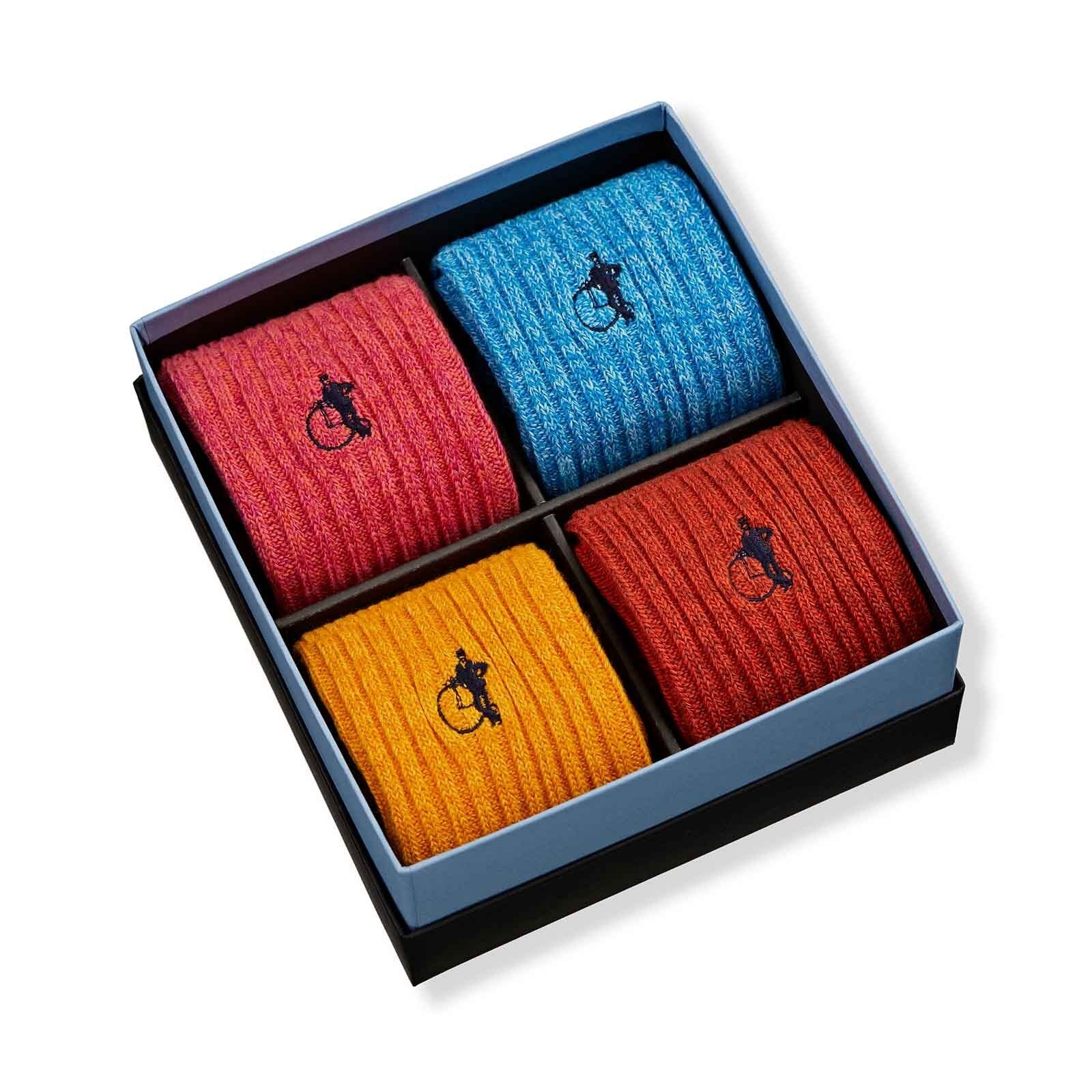 The Richmond Collection, 4 - Pair Box - London Sock Company