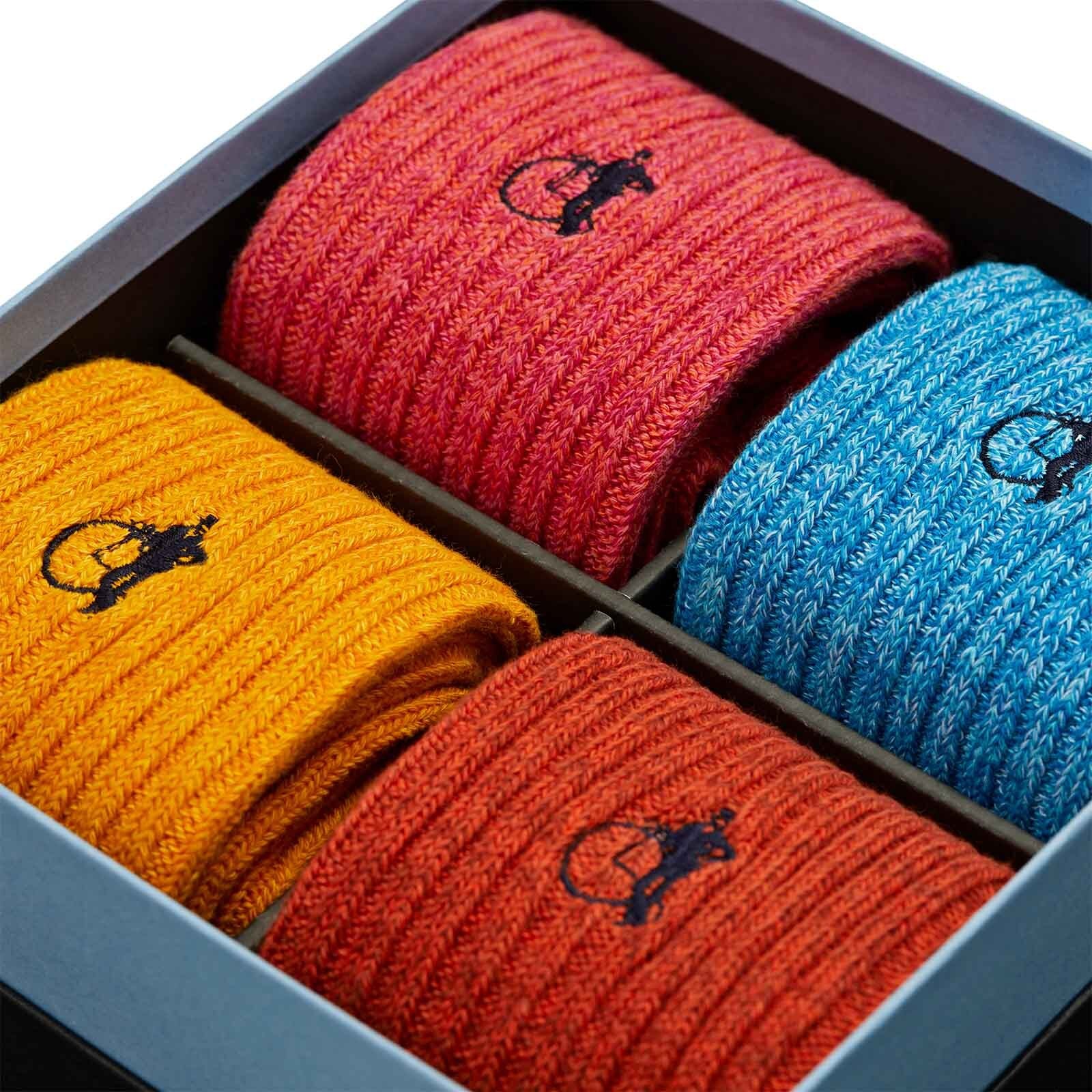 The Richmond Collection, 4 - Pair Box - London Sock Company